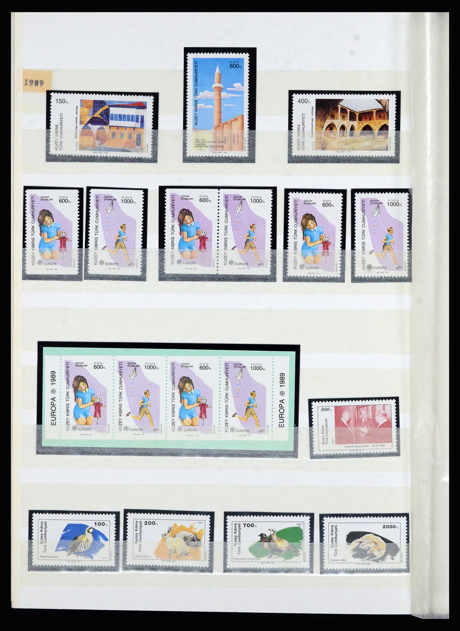 36874 023 - Postzegelverzameling 36874 Turks Cyprus 1973-1998.