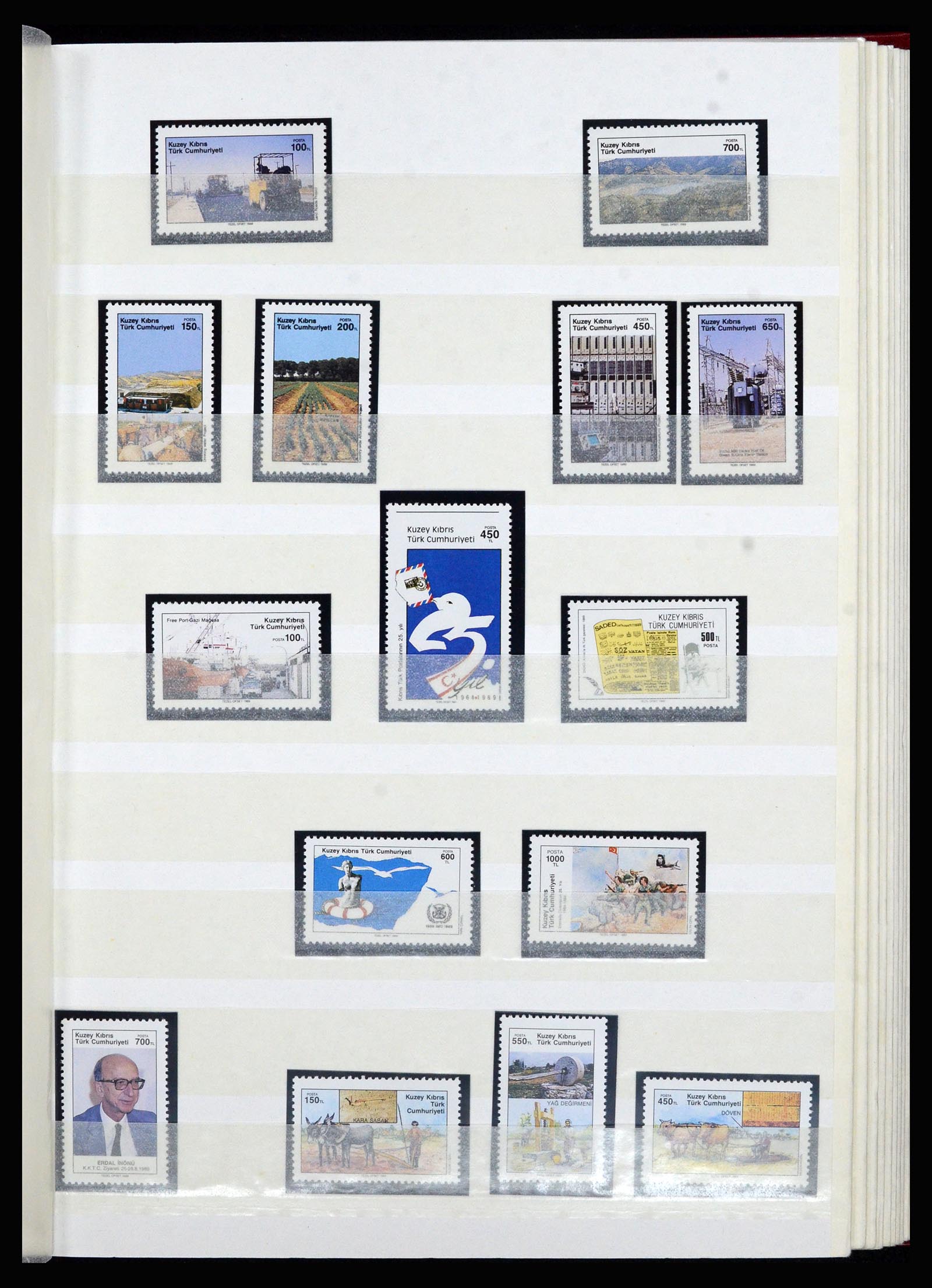 36874 024 - Postzegelverzameling 36874 Turks Cyprus 1973-1998.