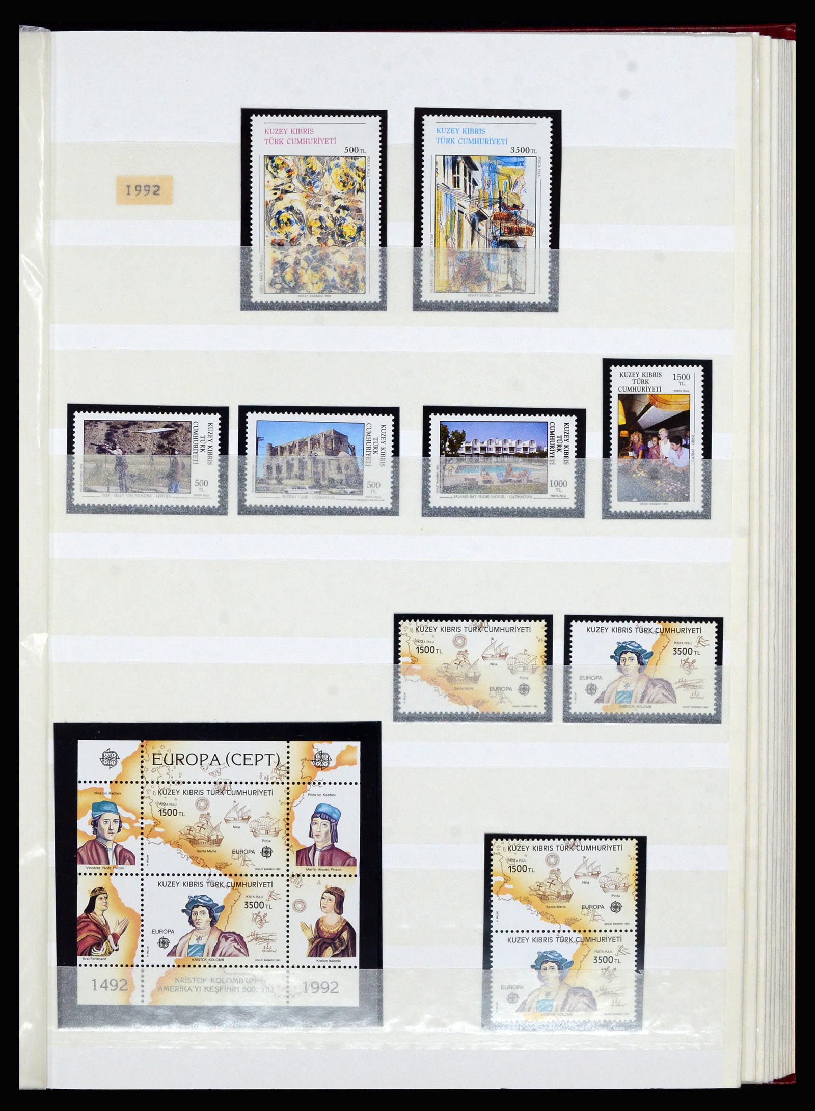 36874 030 - Postzegelverzameling 36874 Turks Cyprus 1973-1998.