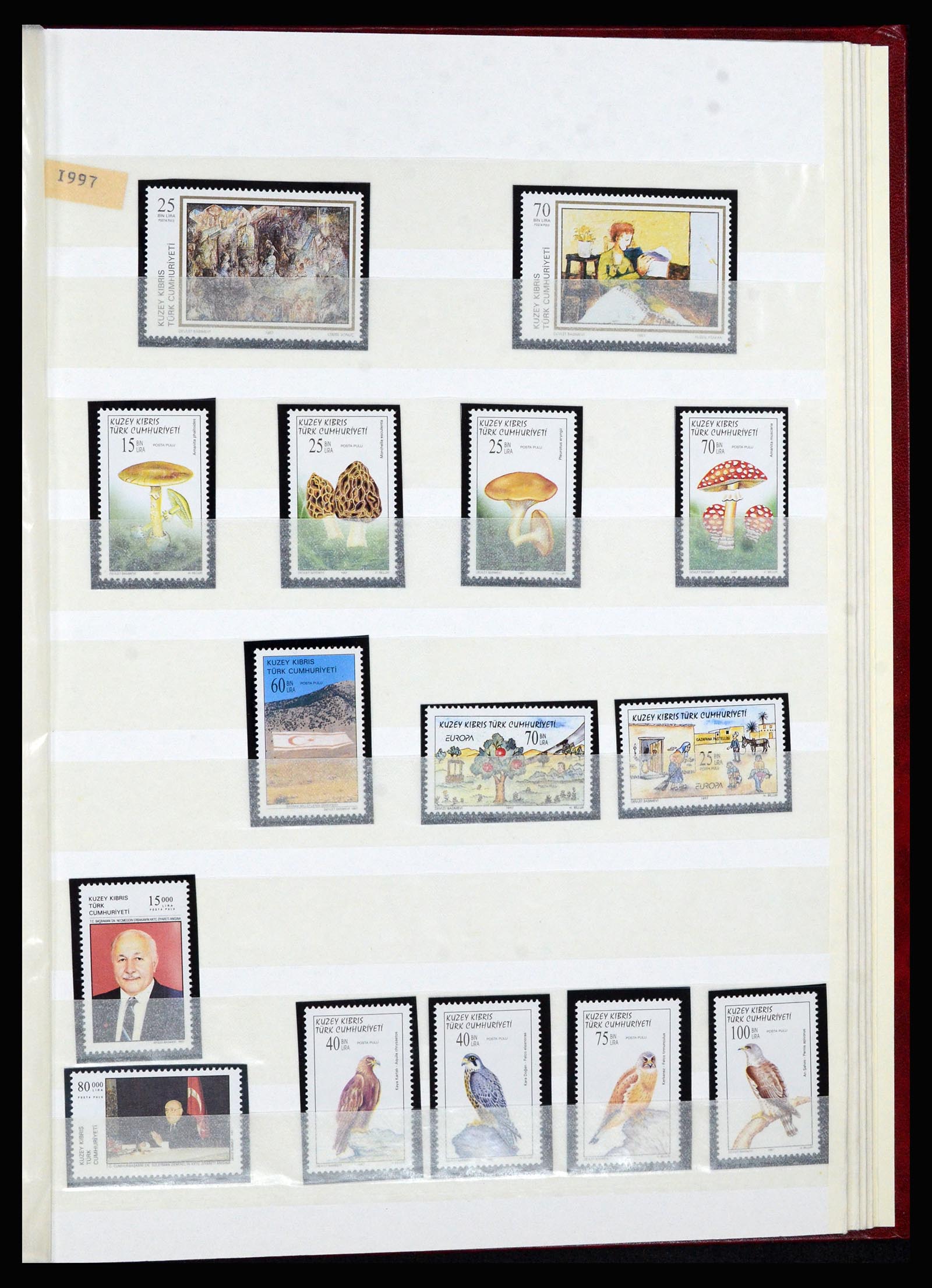 36874 042 - Postzegelverzameling 36874 Turks Cyprus 1973-1998.