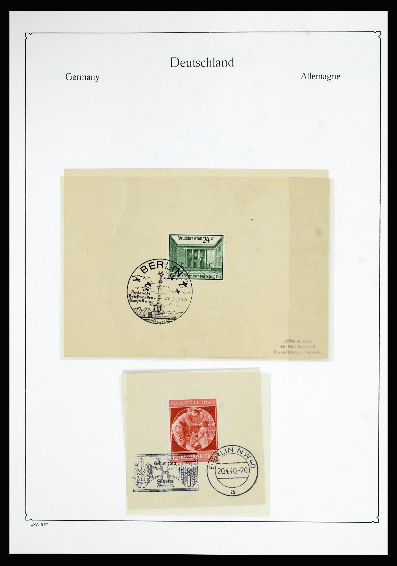 36877 033 - Stamp collection 36877 German Reich 1933-1945.