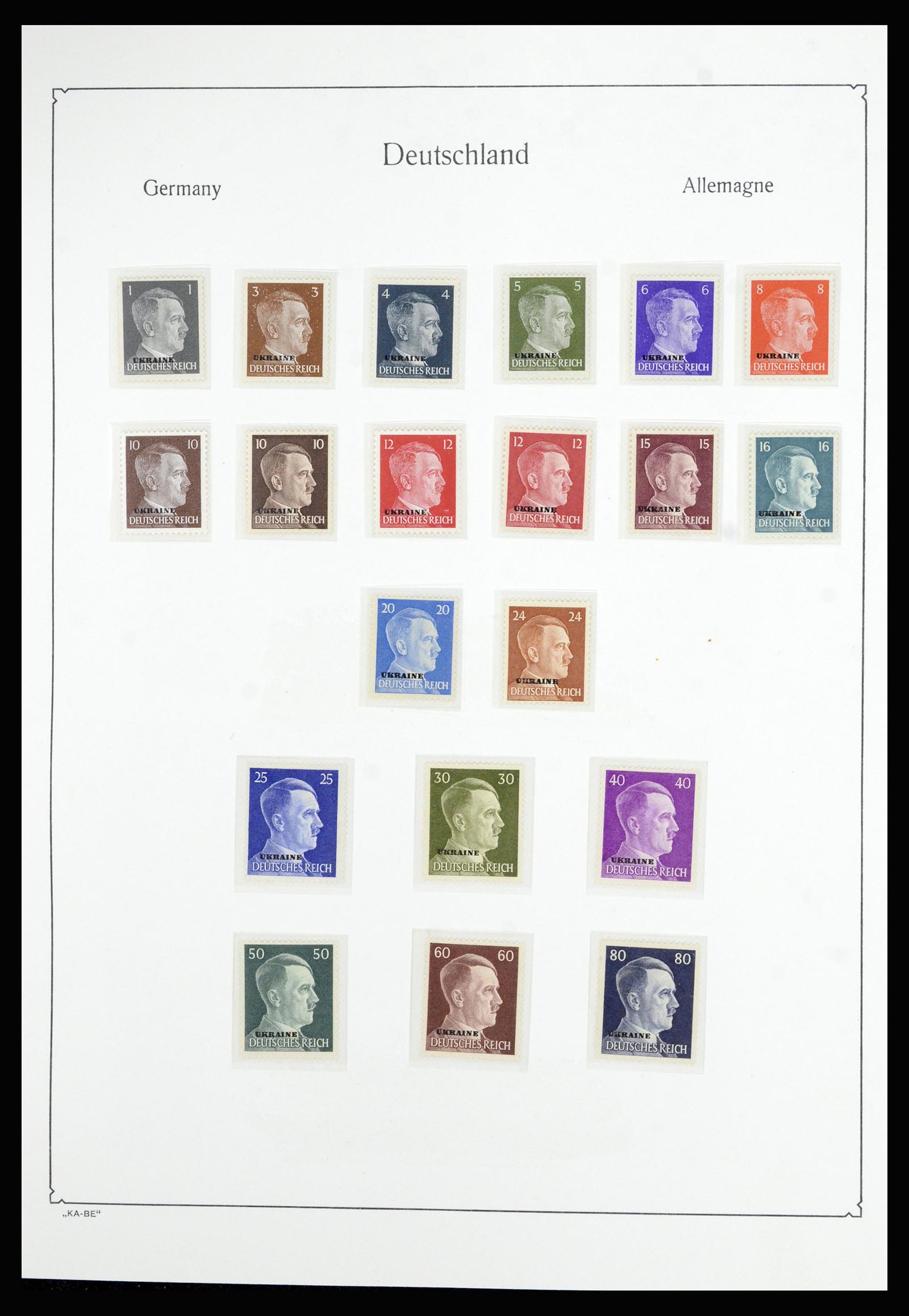 36877 075 - Stamp collection 36877 German Reich 1933-1945.