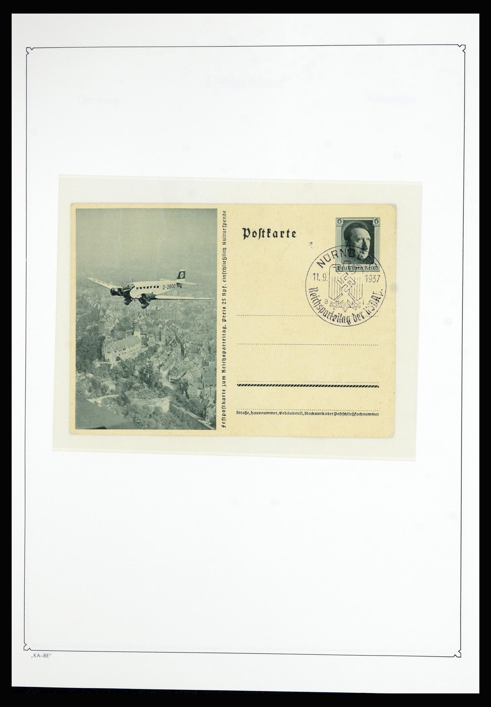 36877 082 - Postzegelverzameling 36877 Duitse Rijk 1933-1945.