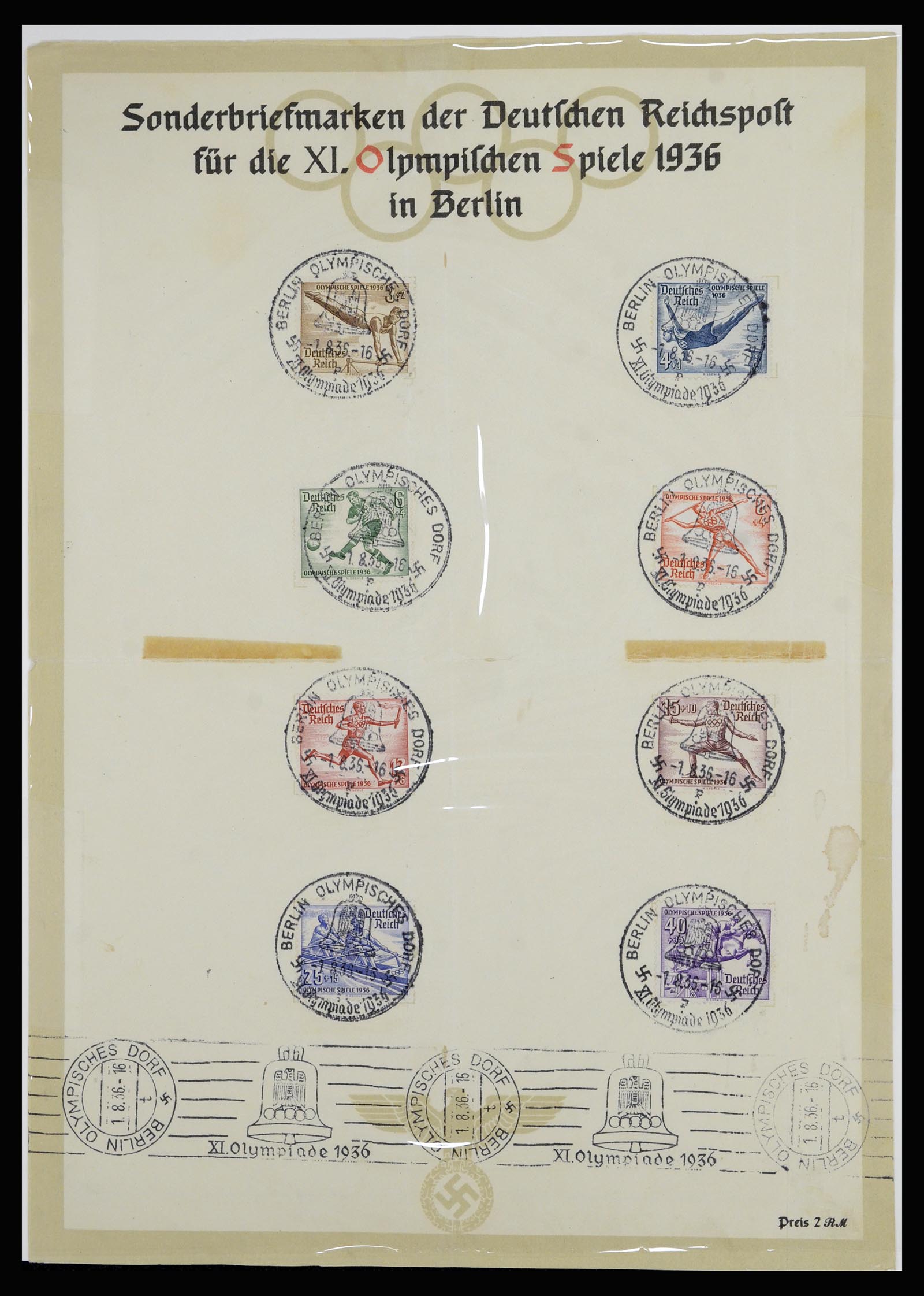 36877 089 - Postzegelverzameling 36877 Duitse Rijk 1933-1945.