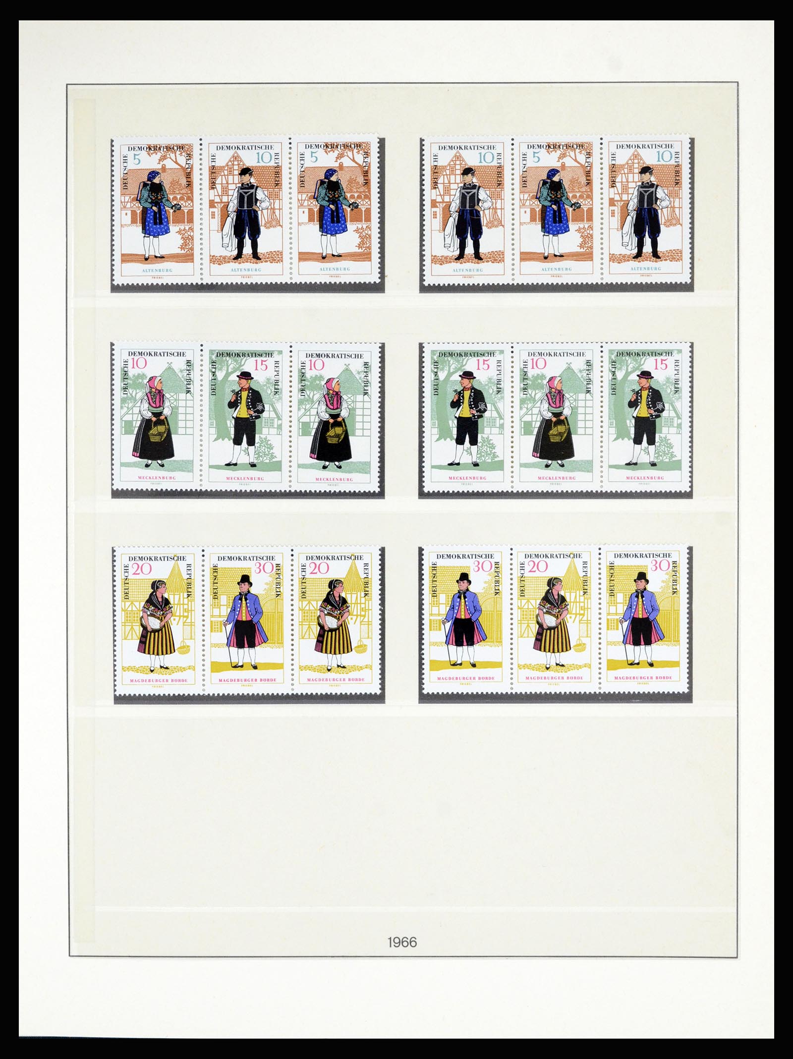 36879 036 - Postzegelverzameling 36879 DDR combinaties 1955-1981.