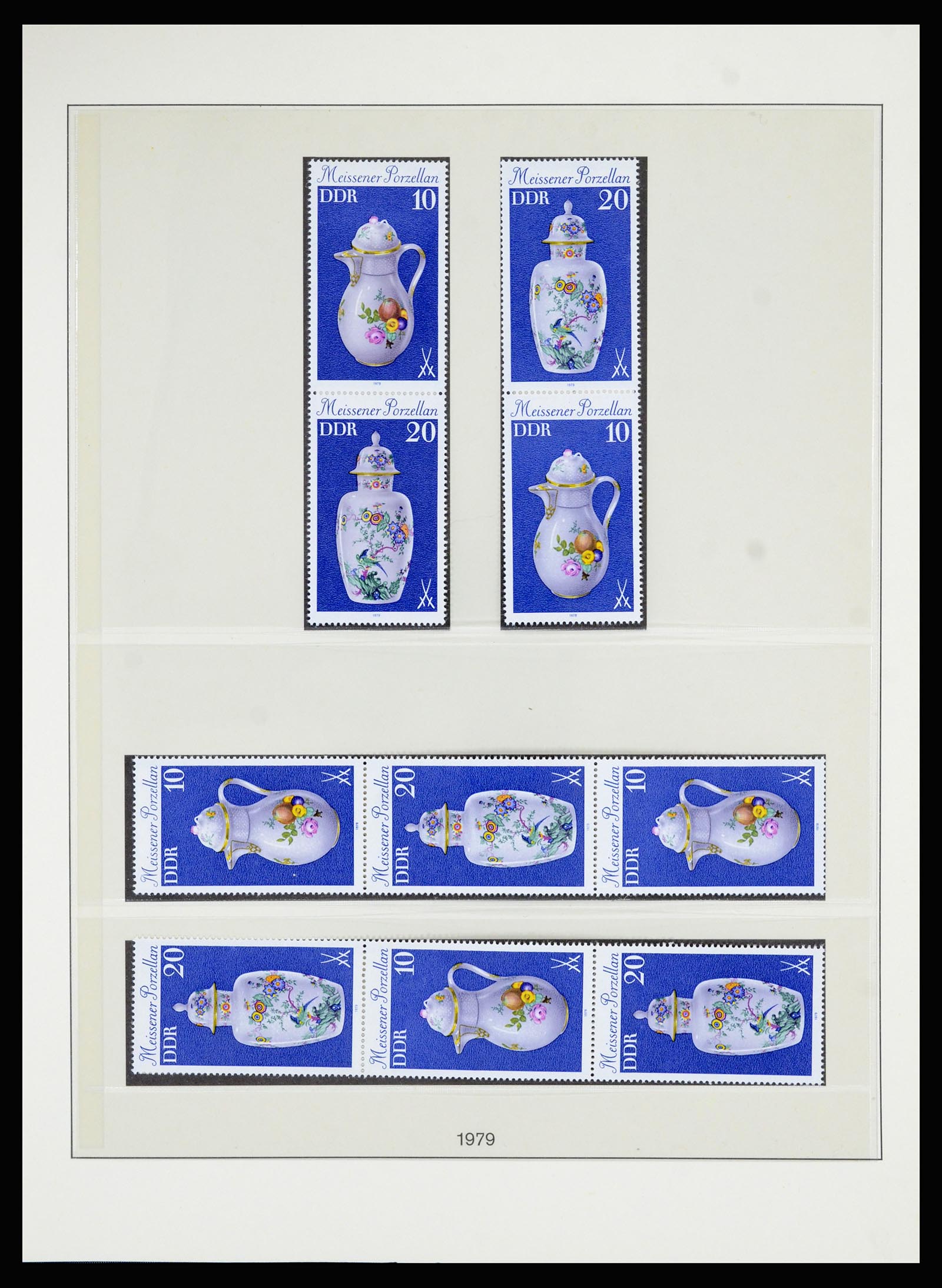 36879 103 - Postzegelverzameling 36879 DDR combinaties 1955-1981.