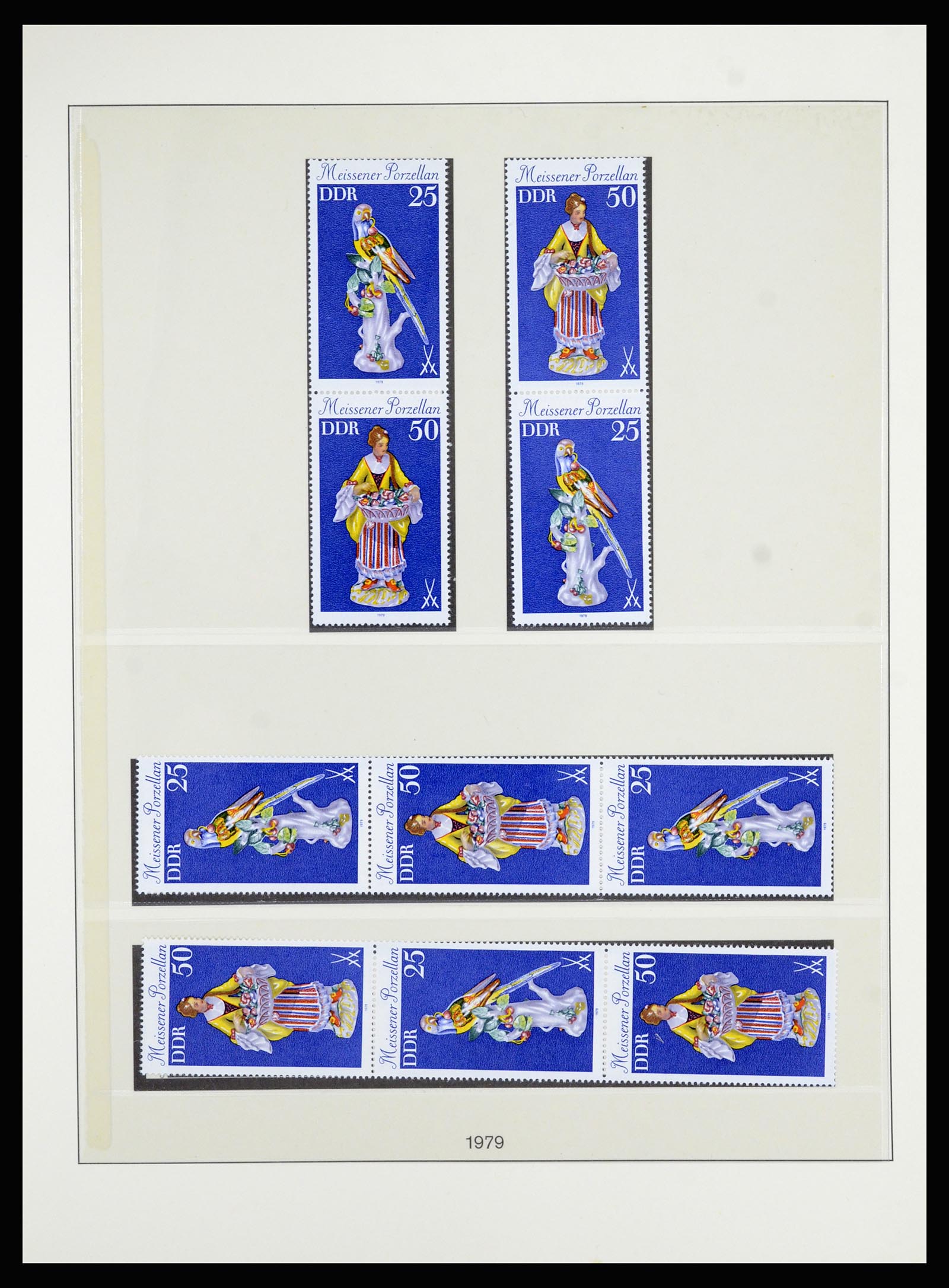36879 106 - Postzegelverzameling 36879 DDR combinaties 1955-1981.