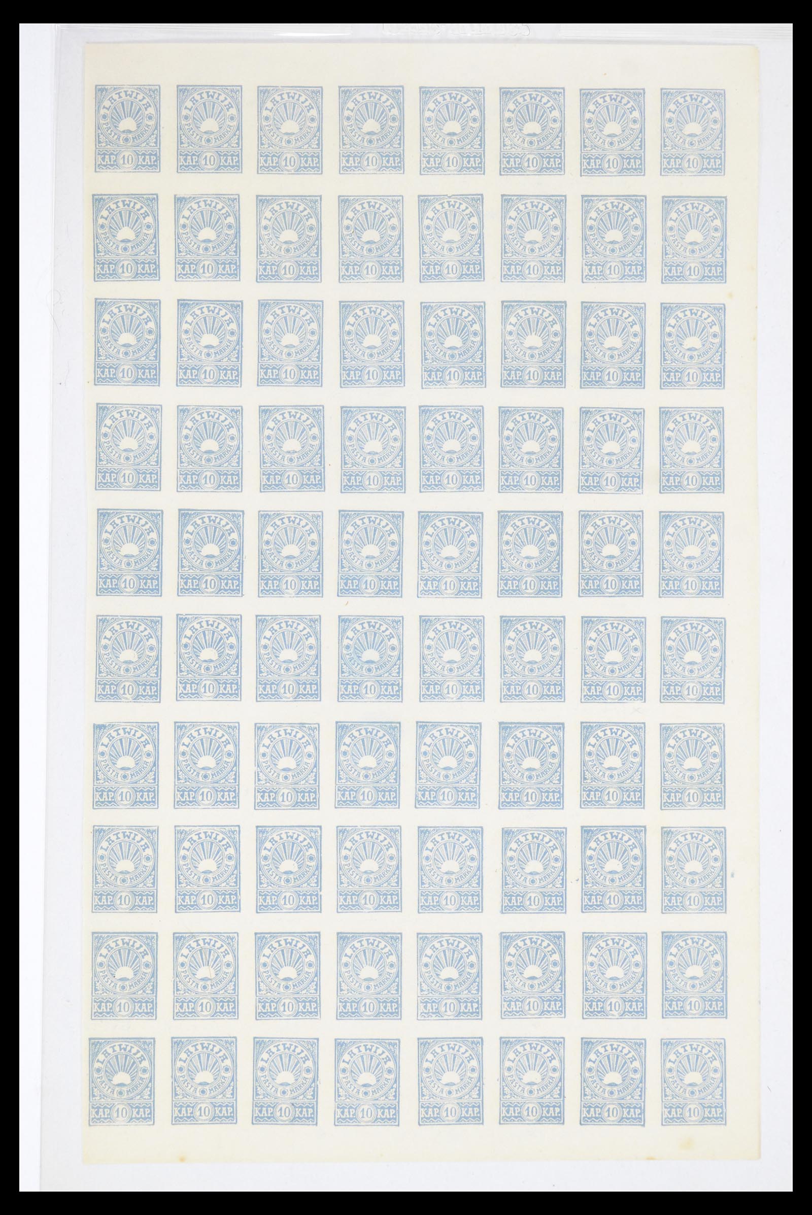 36881 001 - Postzegelverzameling 36881 Baltische Staten 1919-1940.