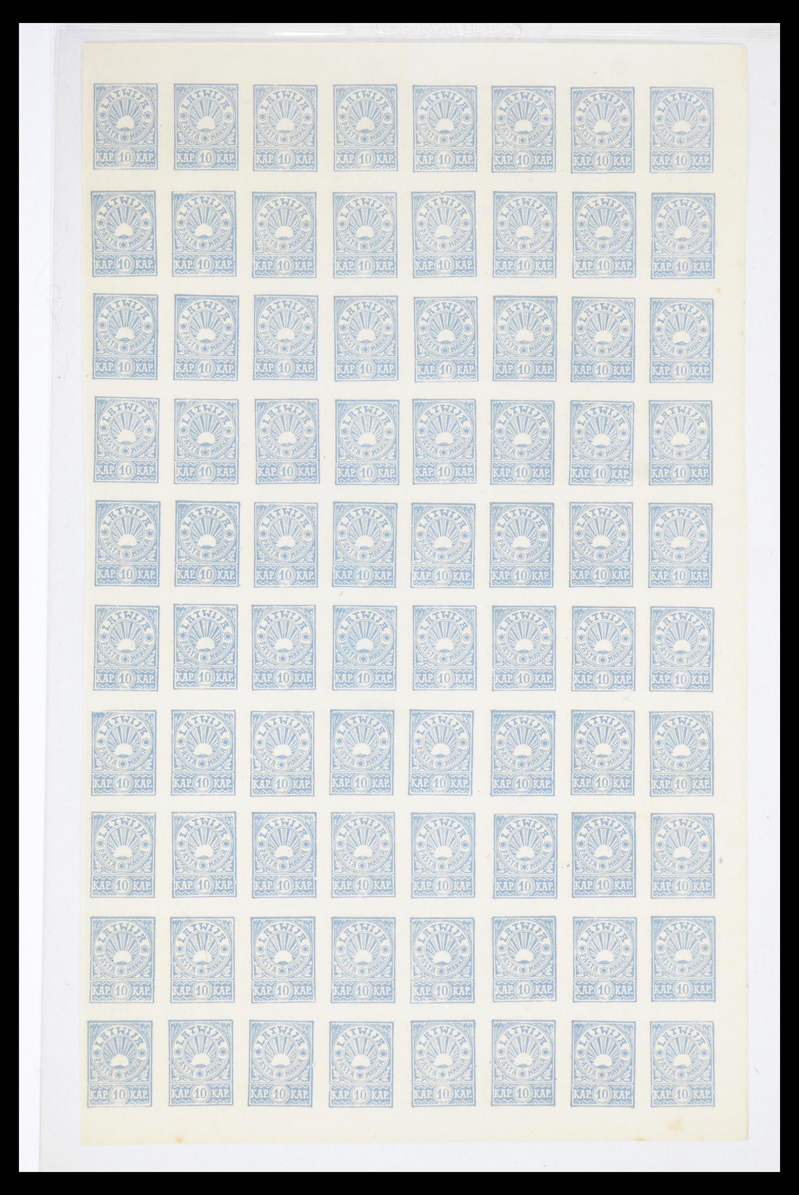 36881 001 - Postzegelverzameling 36881 Baltische Staten 1919-1940.