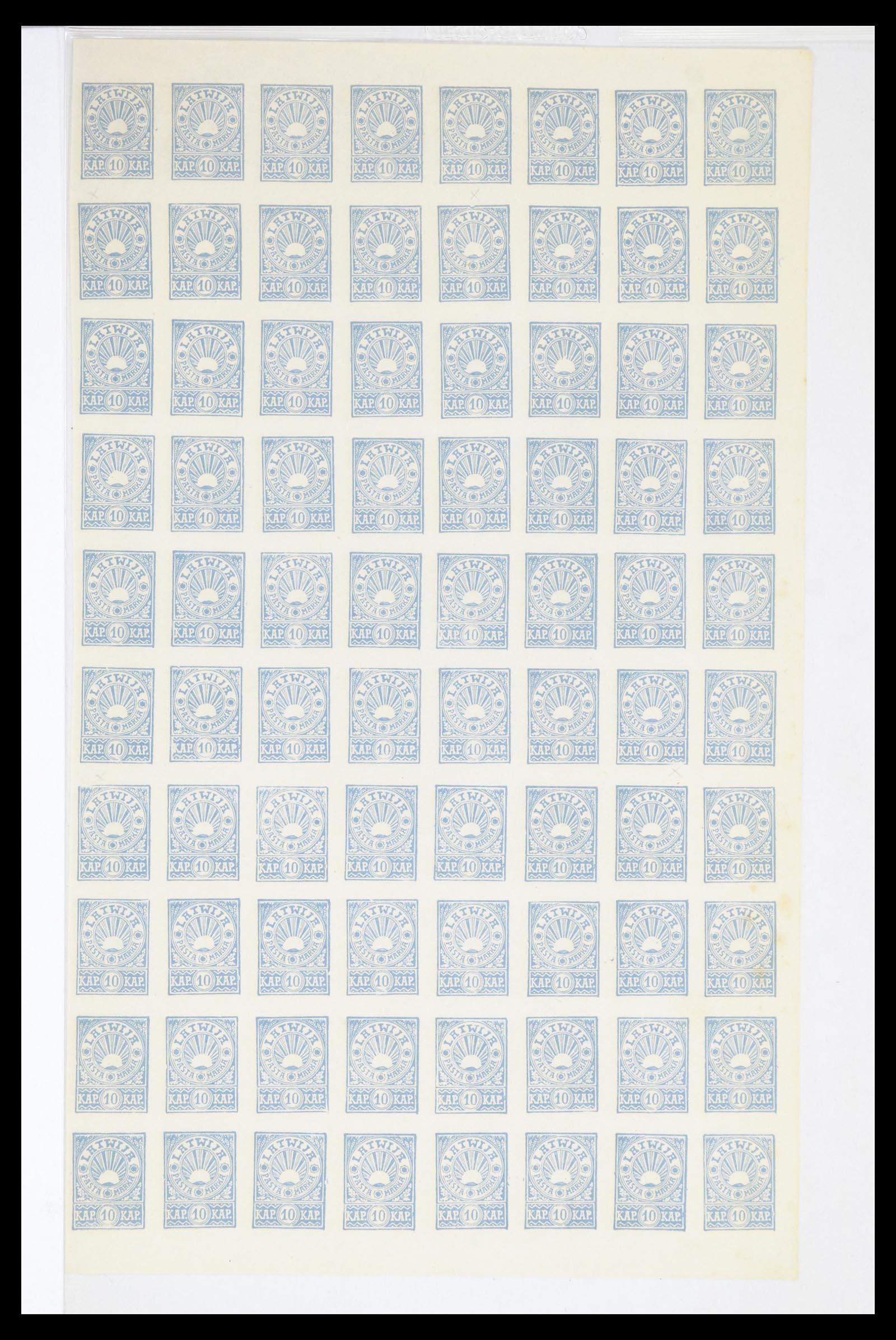 36881 004 - Stamp collection 36881 Baltic States 1919-1940.