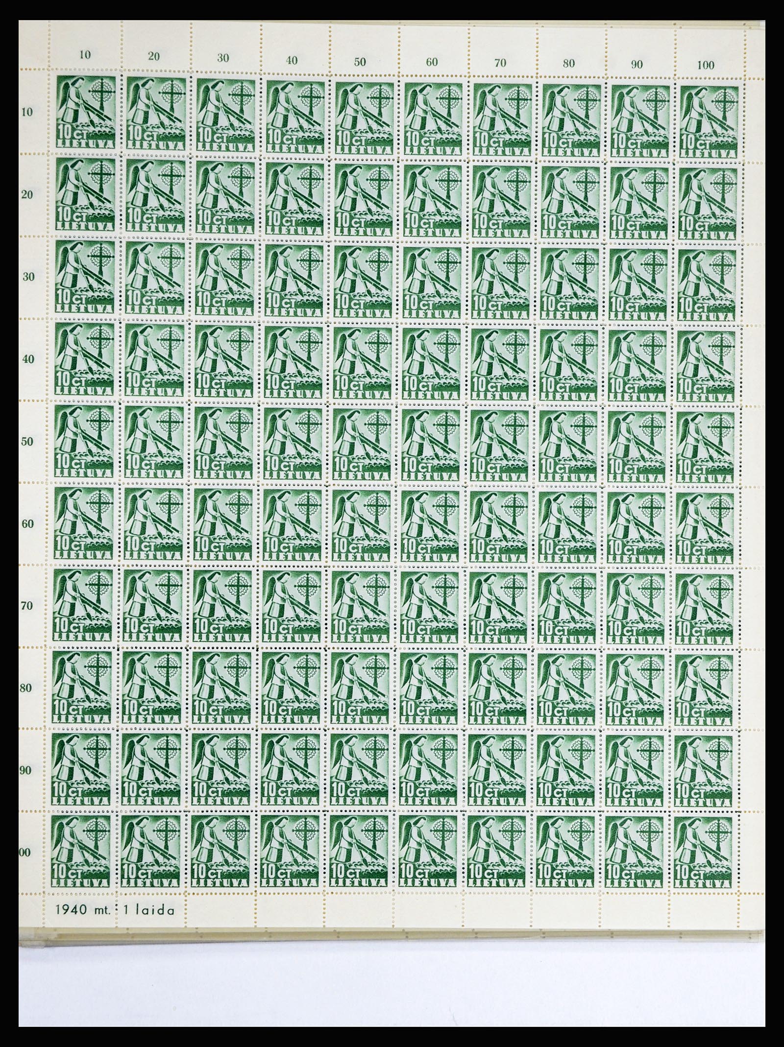 36881 036 - Stamp collection 36881 Baltic States 1919-1940.