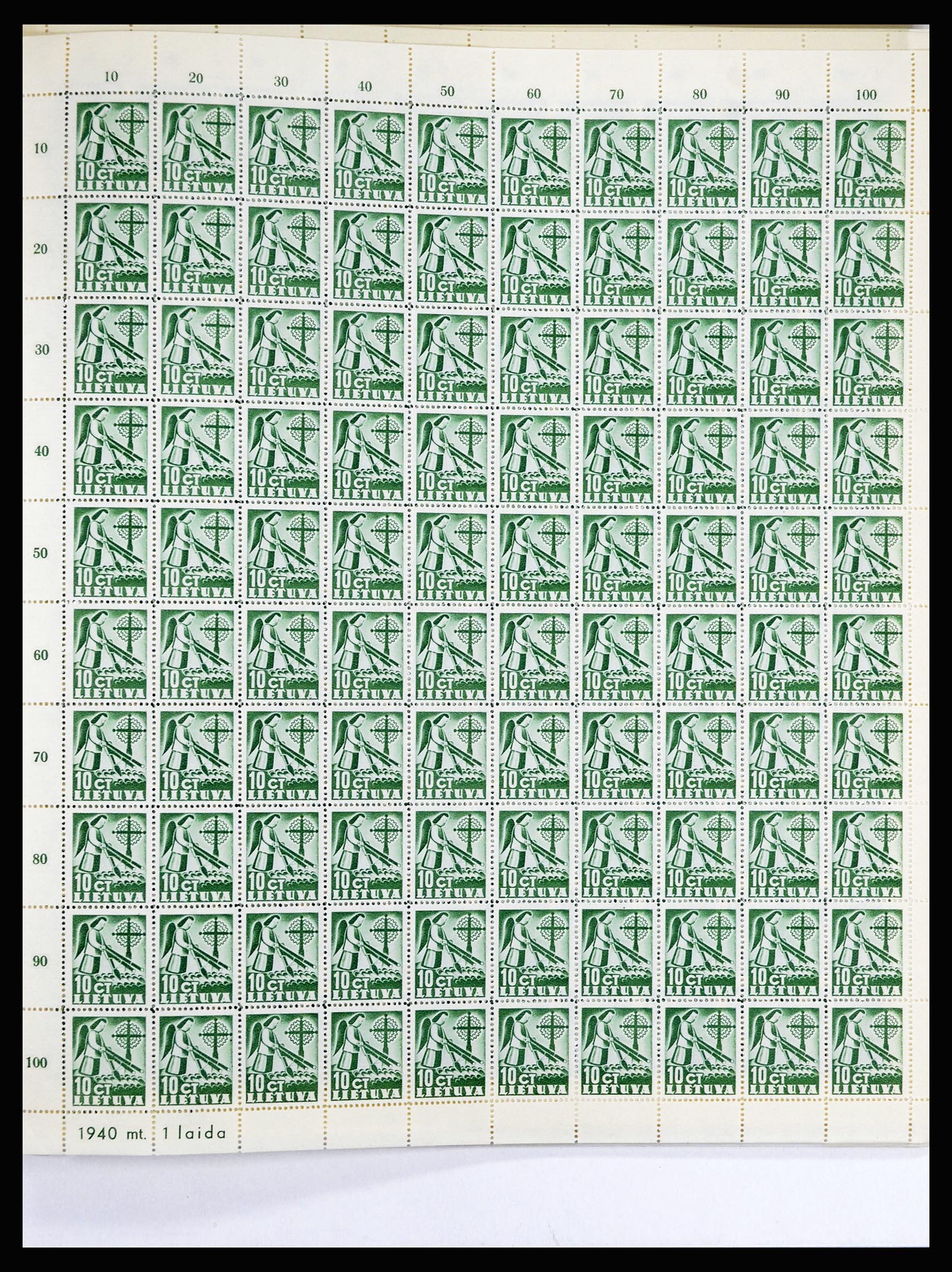 36881 039 - Stamp collection 36881 Baltic States 1919-1940.
