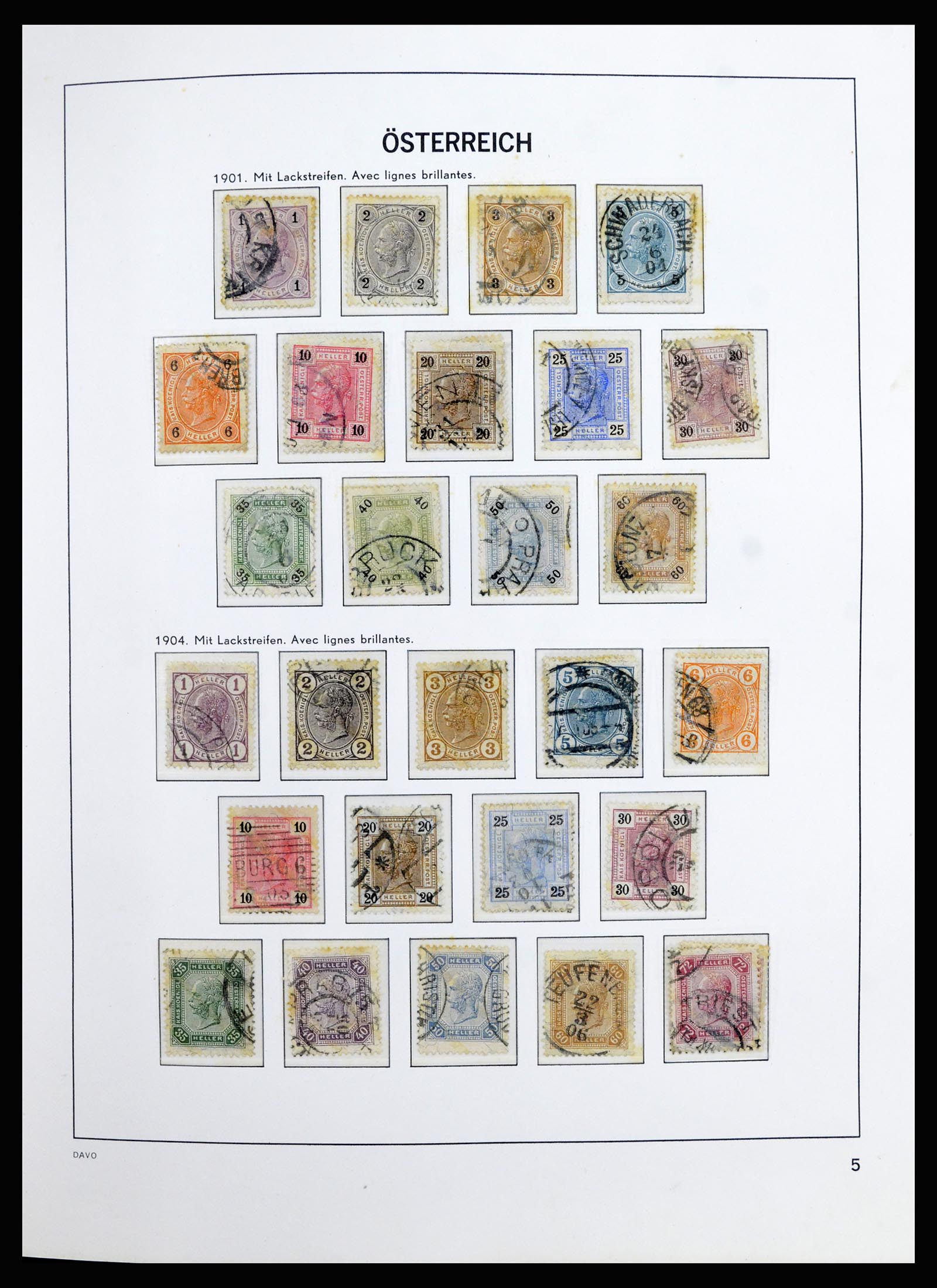 36885 006 - Postzegelverzameling 36885 Oostenrijk 1850-2001.