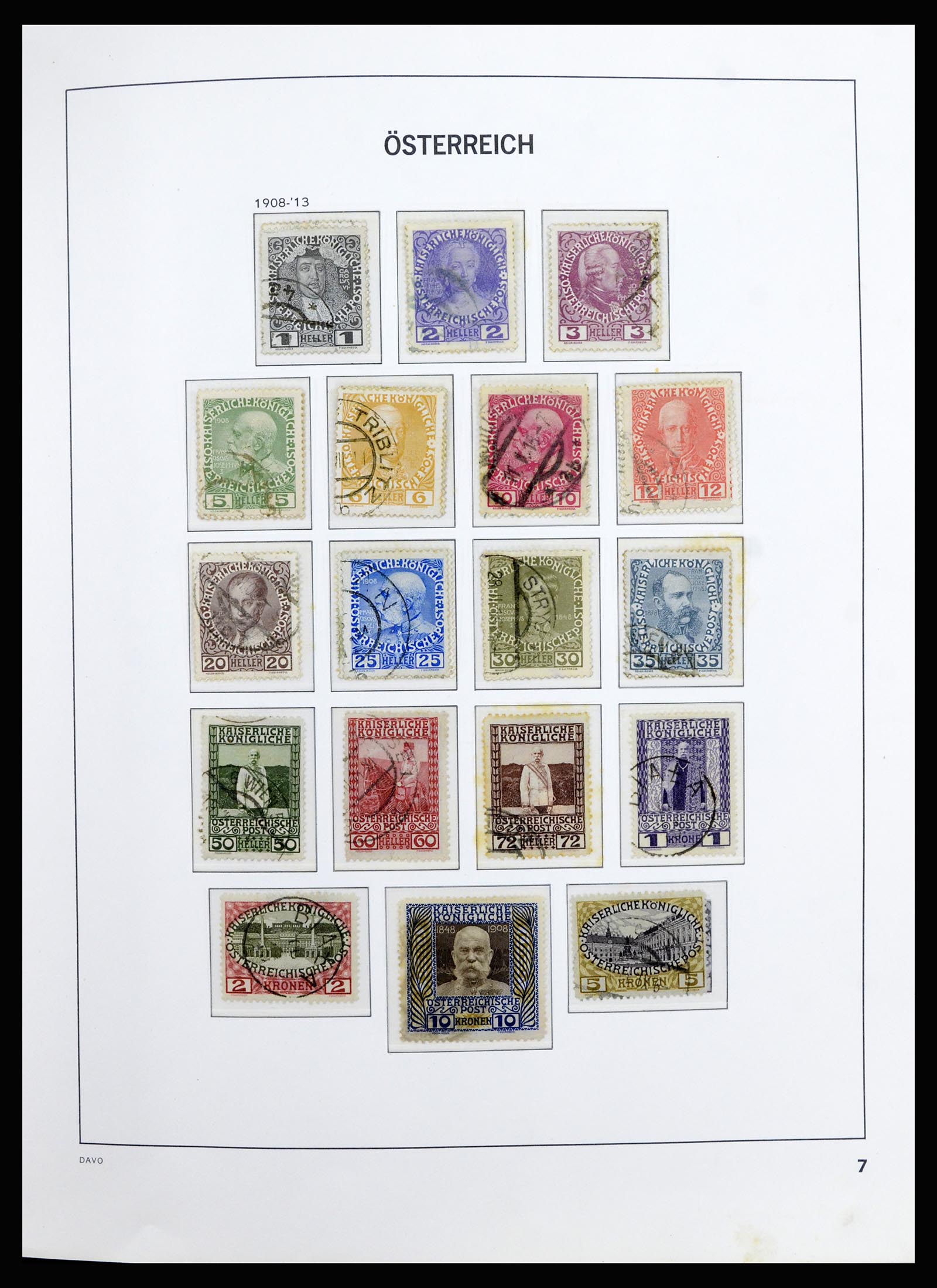 36885 008 - Postzegelverzameling 36885 Oostenrijk 1850-2001.