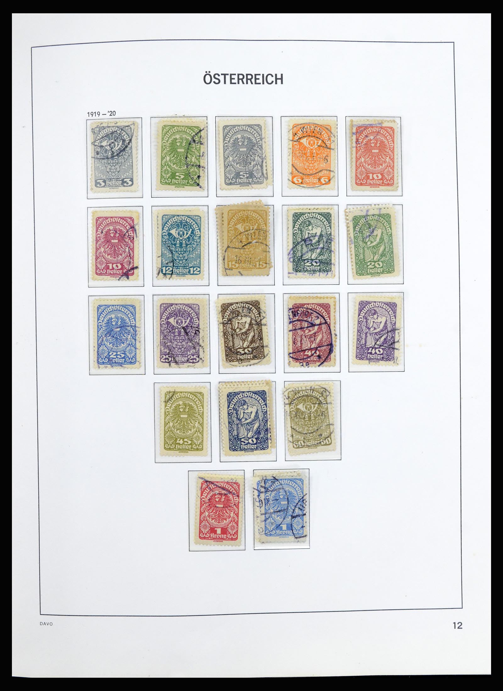 36885 014 - Postzegelverzameling 36885 Oostenrijk 1850-2001.