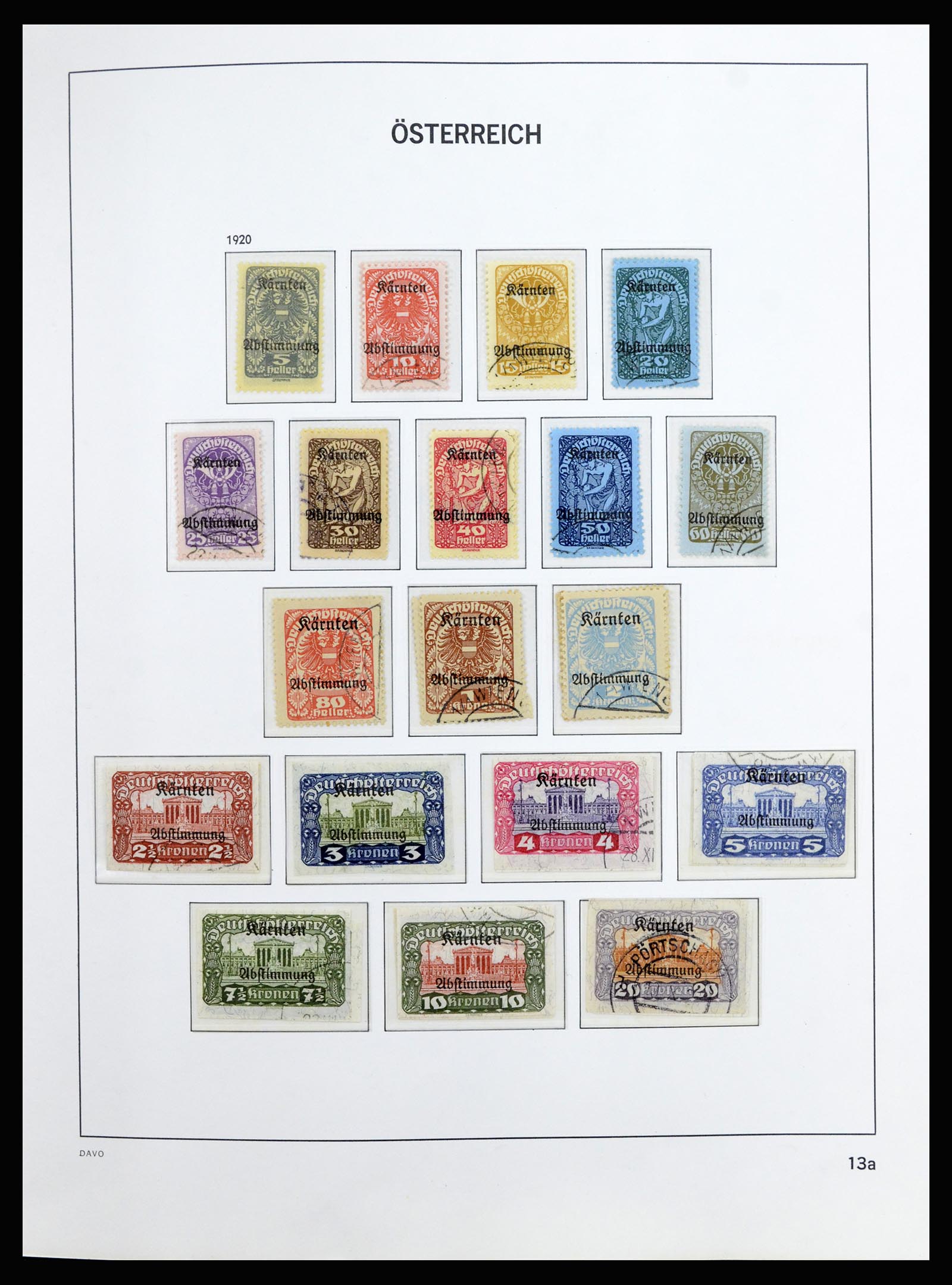 36885 016 - Postzegelverzameling 36885 Oostenrijk 1850-2001.