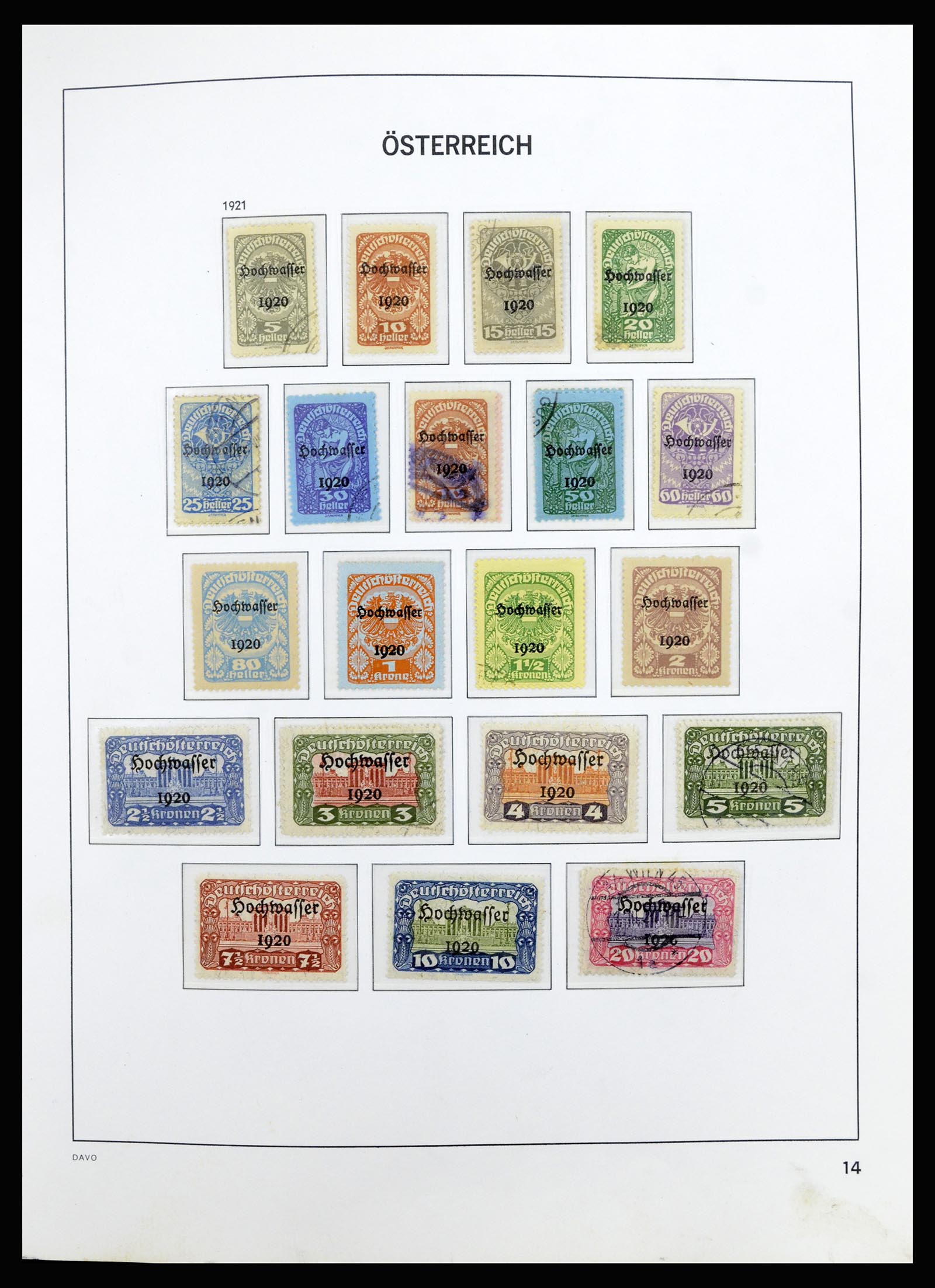 36885 017 - Postzegelverzameling 36885 Oostenrijk 1850-2001.