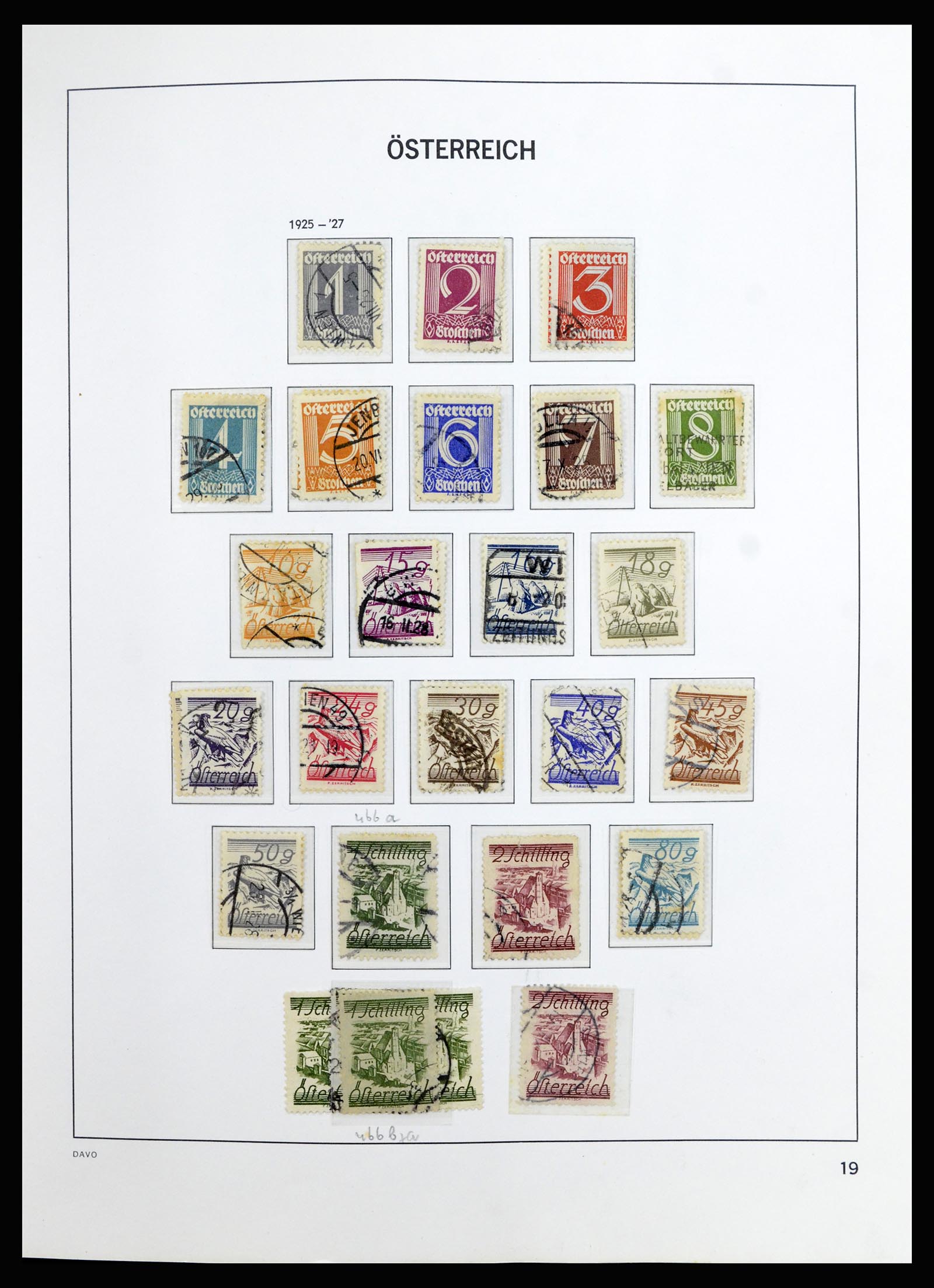 36885 022 - Postzegelverzameling 36885 Oostenrijk 1850-2001.