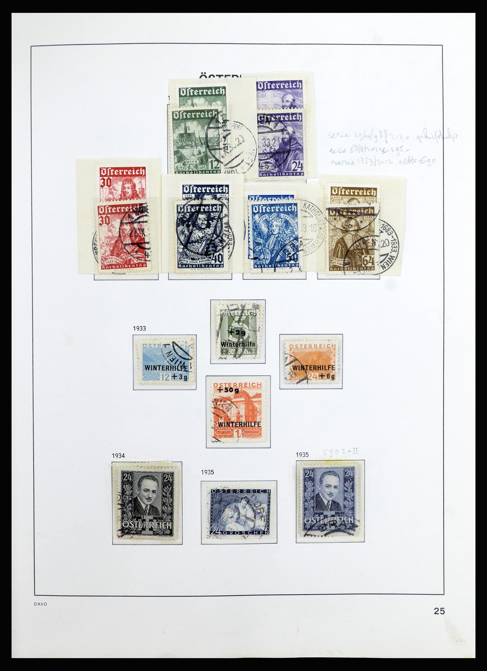 36885 028 - Postzegelverzameling 36885 Oostenrijk 1850-2001.