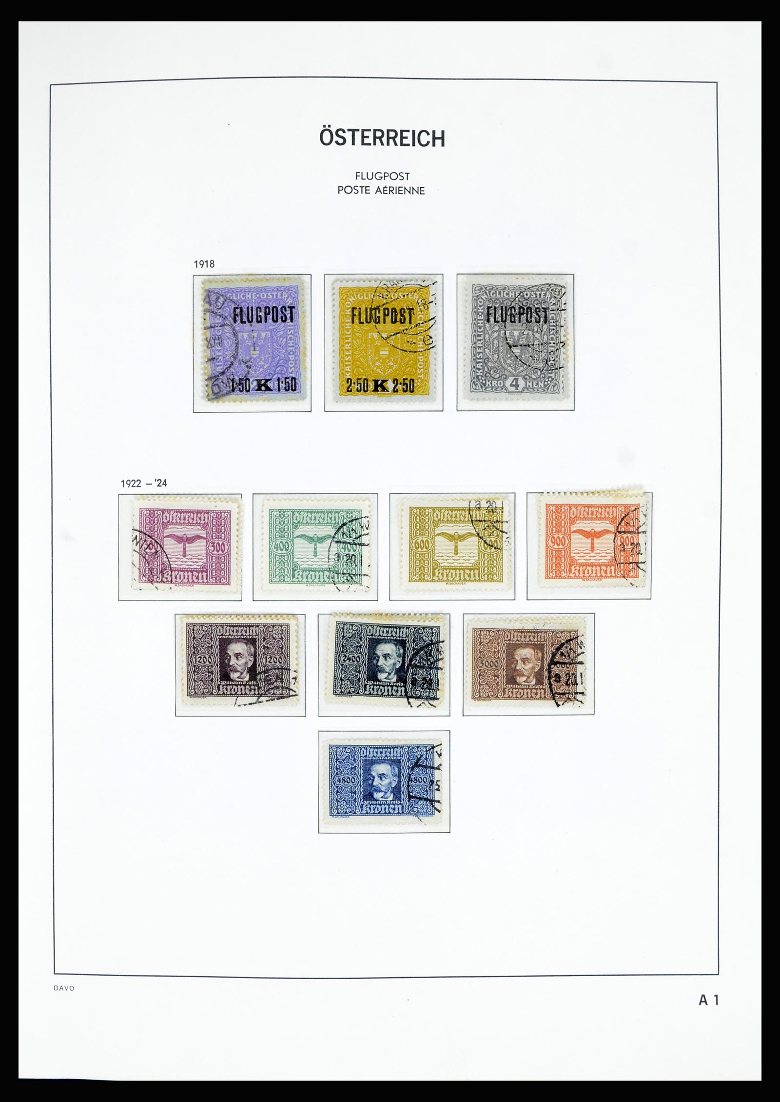 36885 034 - Postzegelverzameling 36885 Oostenrijk 1850-2001.