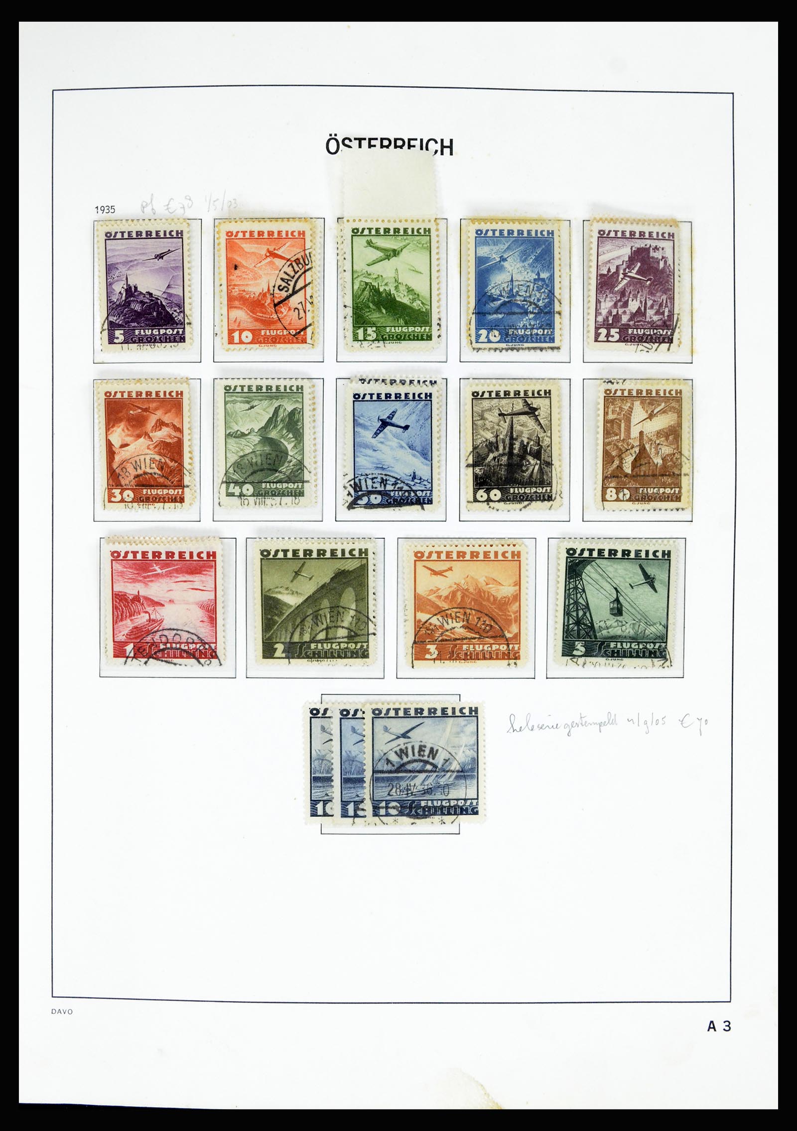 36885 036 - Postzegelverzameling 36885 Oostenrijk 1850-2001.