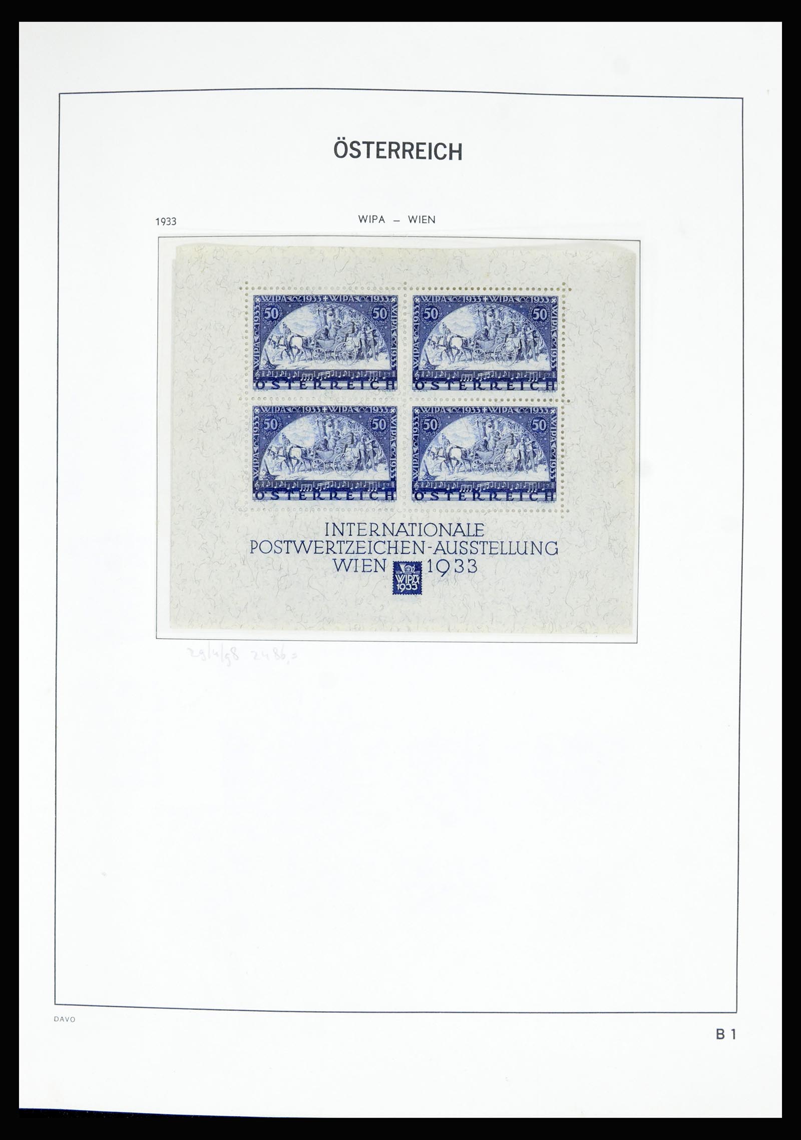 36885 037 - Stamp collection 36885 Austria 1850-2001.