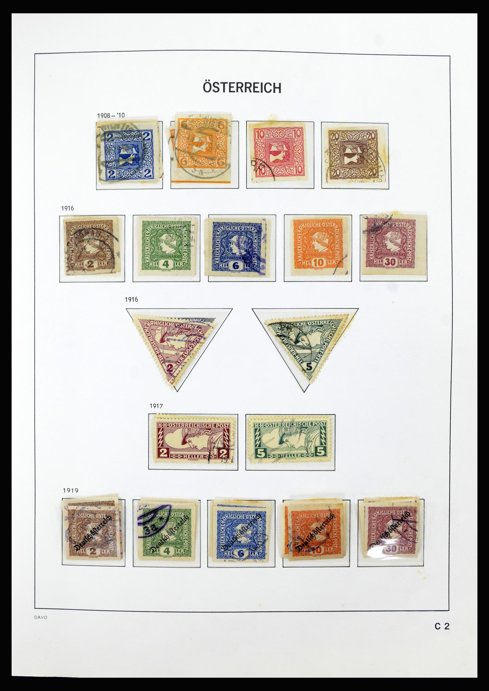 36885 040 - Postzegelverzameling 36885 Oostenrijk 1850-2001.