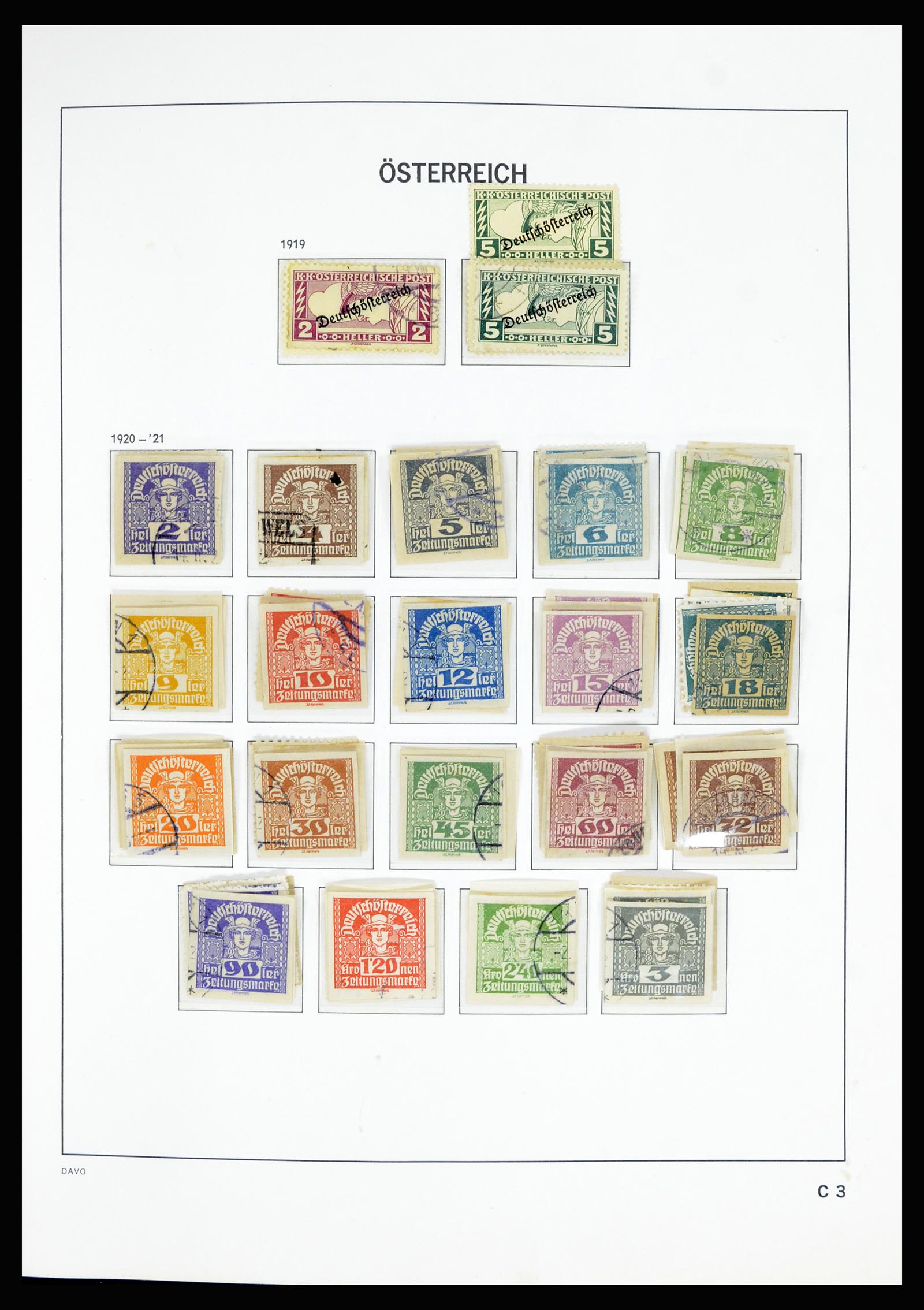 36885 041 - Stamp collection 36885 Austria 1850-2001.