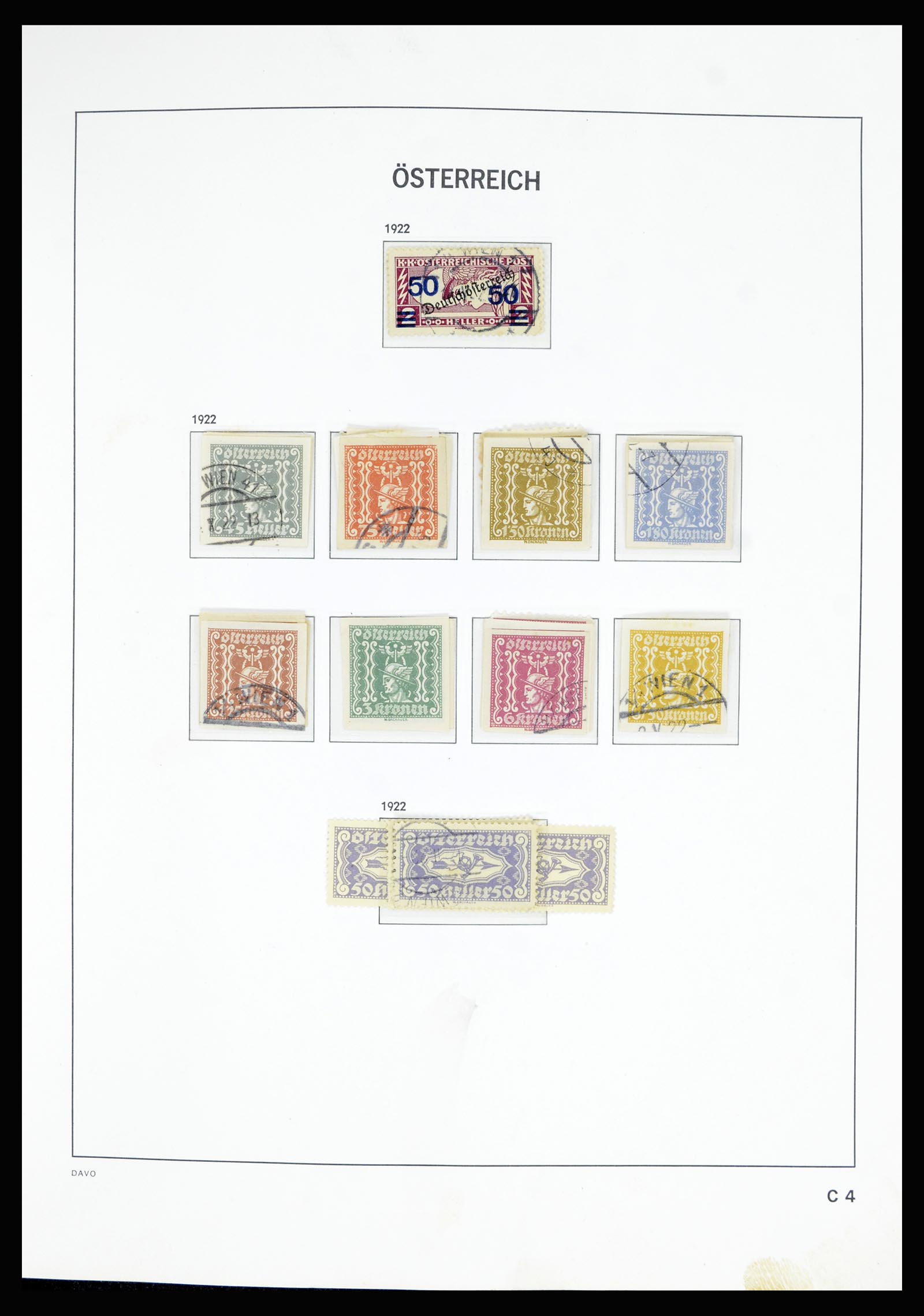 36885 042 - Stamp collection 36885 Austria 1850-2001.
