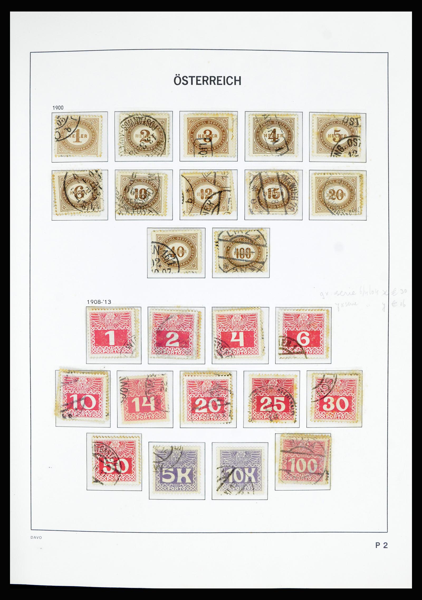 36885 045 - Stamp collection 36885 Austria 1850-2001.