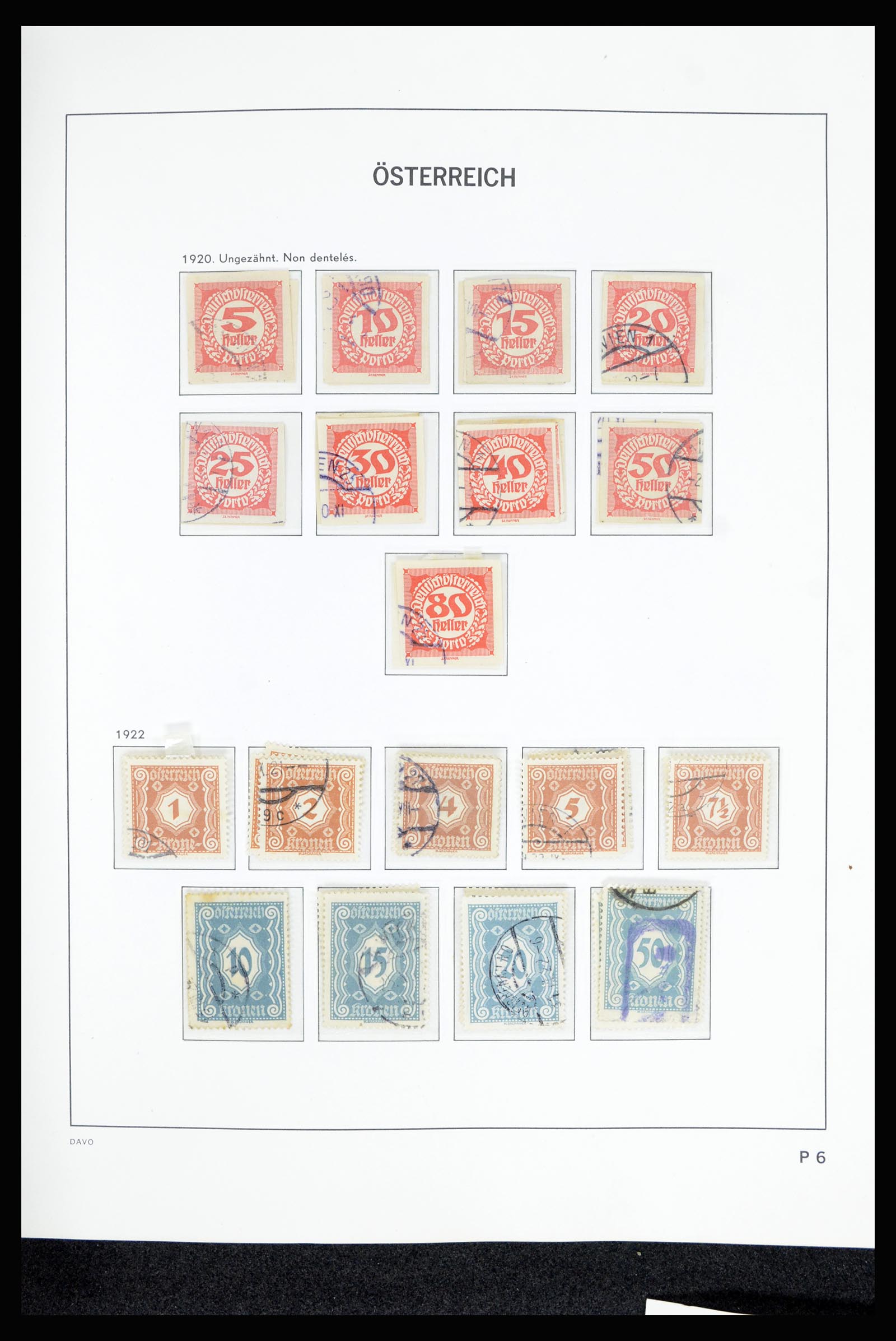 36885 049 - Stamp collection 36885 Austria 1850-2001.