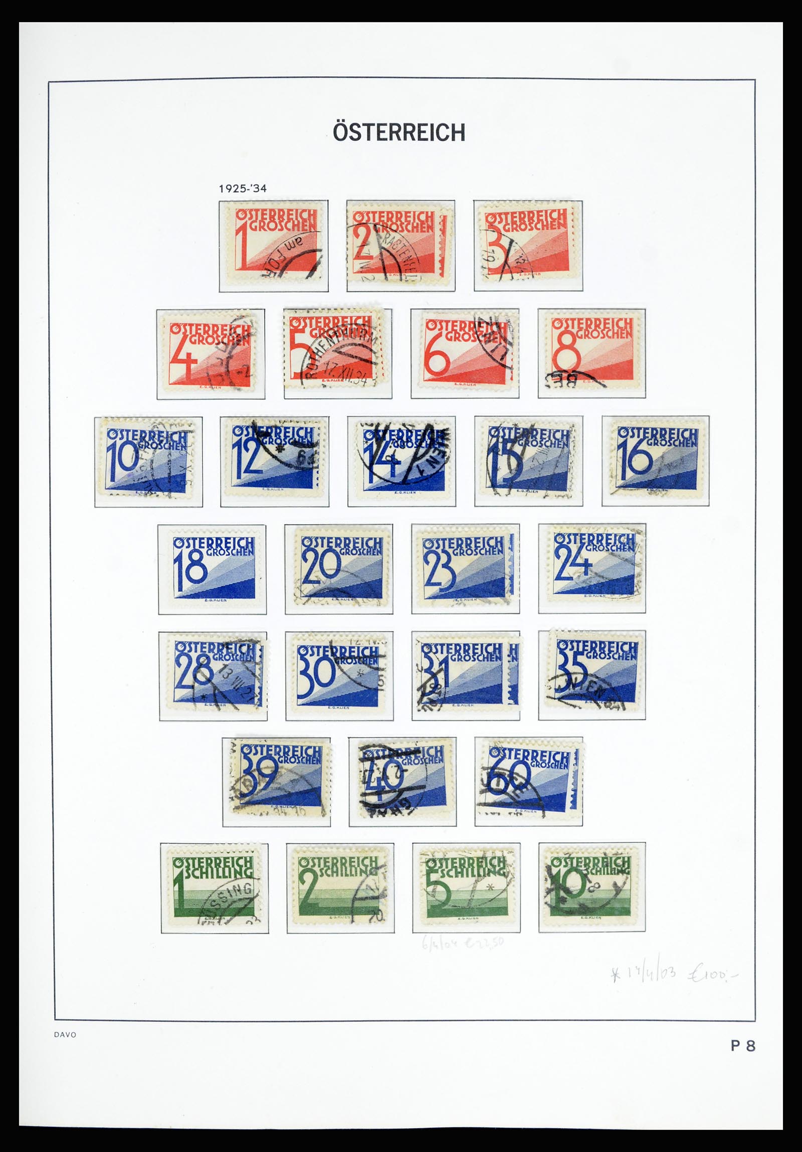 36885 051 - Stamp collection 36885 Austria 1850-2001.