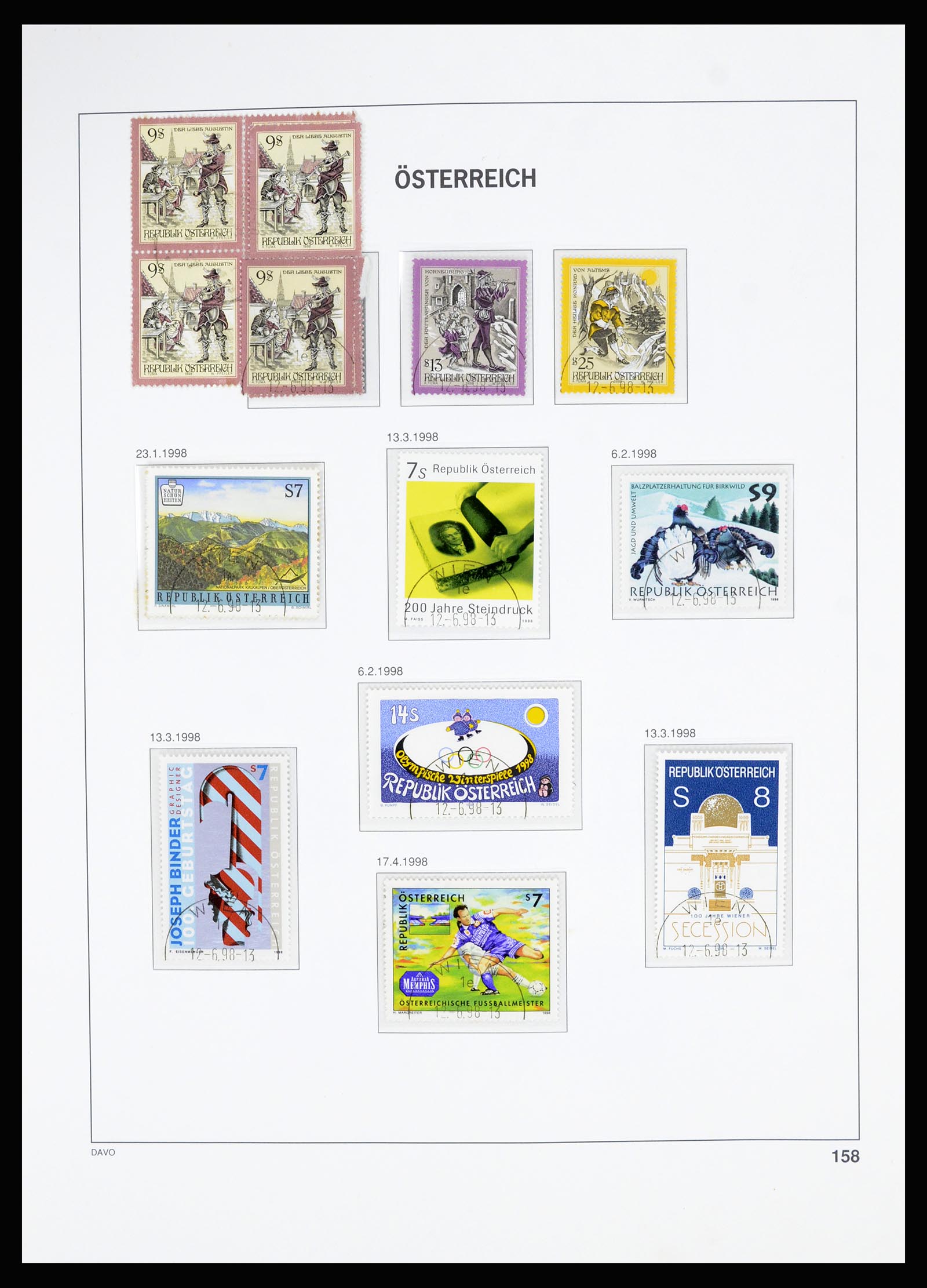 36885 223 - Postzegelverzameling 36885 Oostenrijk 1850-2001.