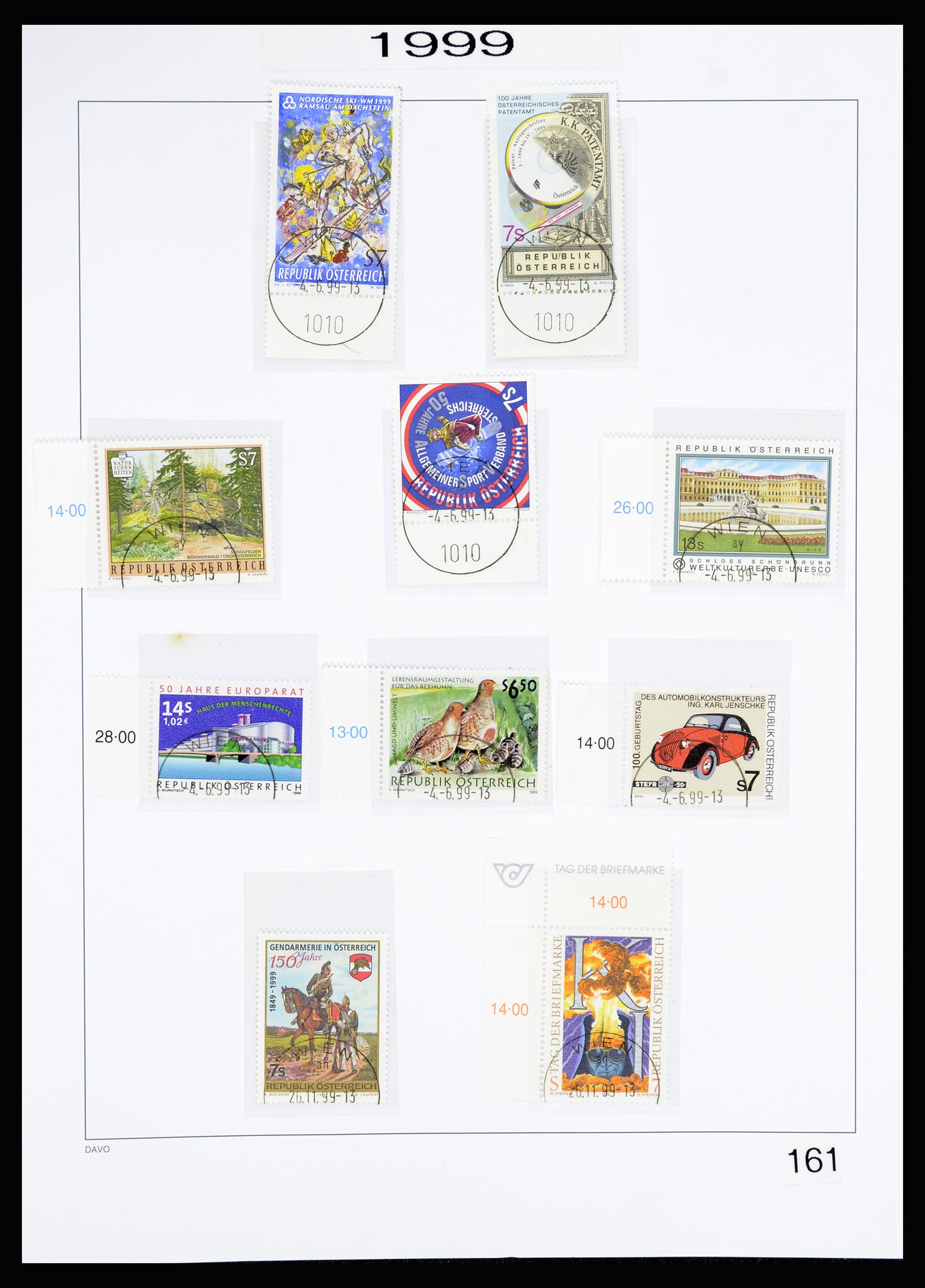36885 226 - Stamp collection 36885 Austria 1850-2001.