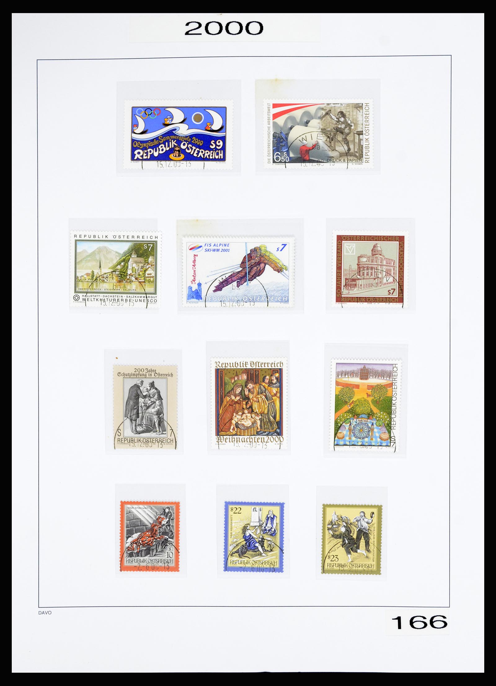 36885 231 - Postzegelverzameling 36885 Oostenrijk 1850-2001.
