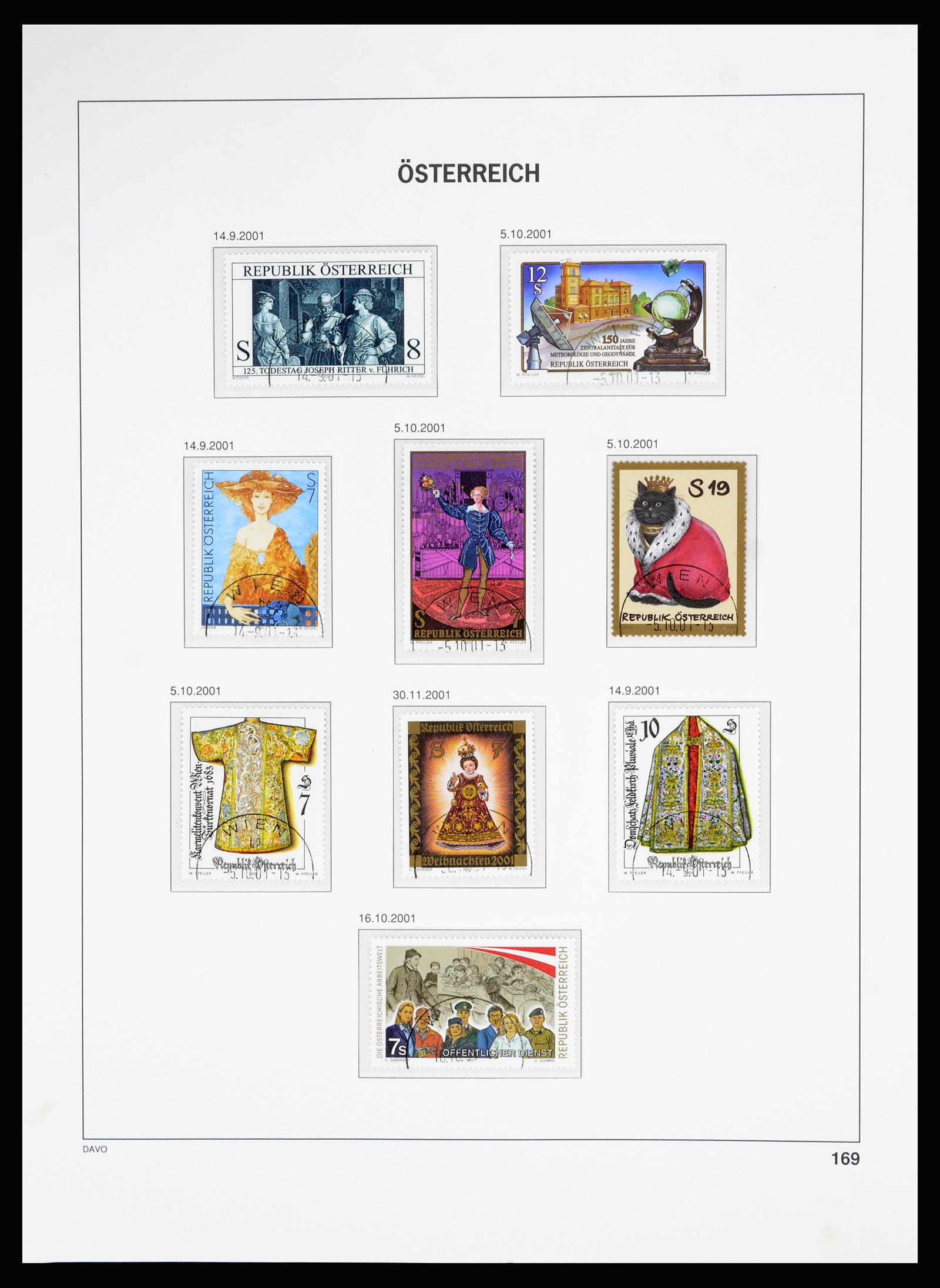 36885 234 - Postzegelverzameling 36885 Oostenrijk 1850-2001.