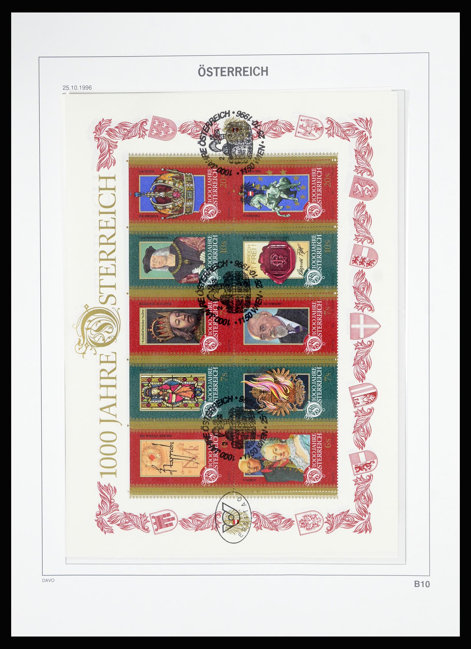 36885 237 - Postzegelverzameling 36885 Oostenrijk 1850-2001.