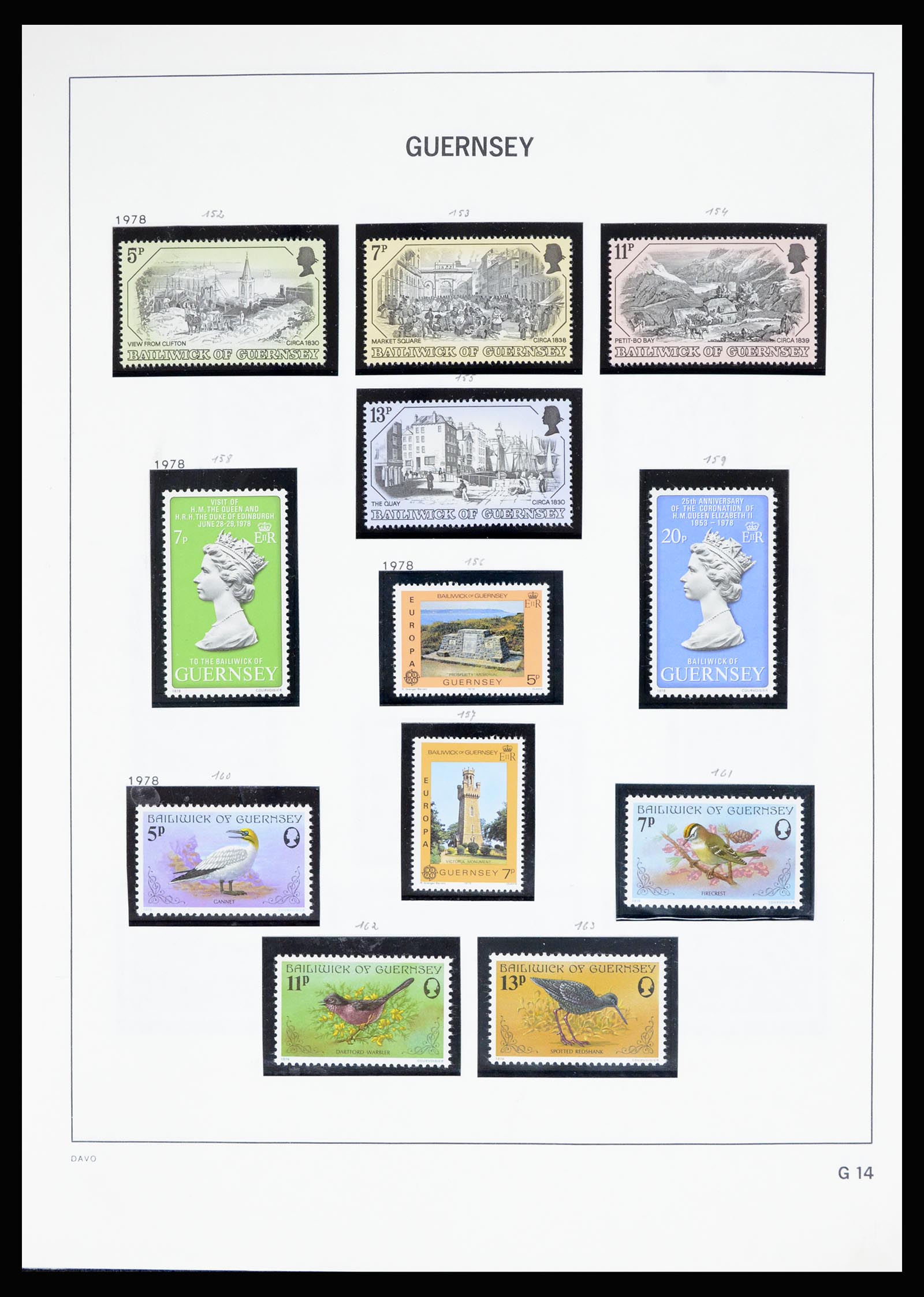 36889 061 - Postzegelverzameling 36889 Ierland en Kanaaleilanden 1922-1980.
