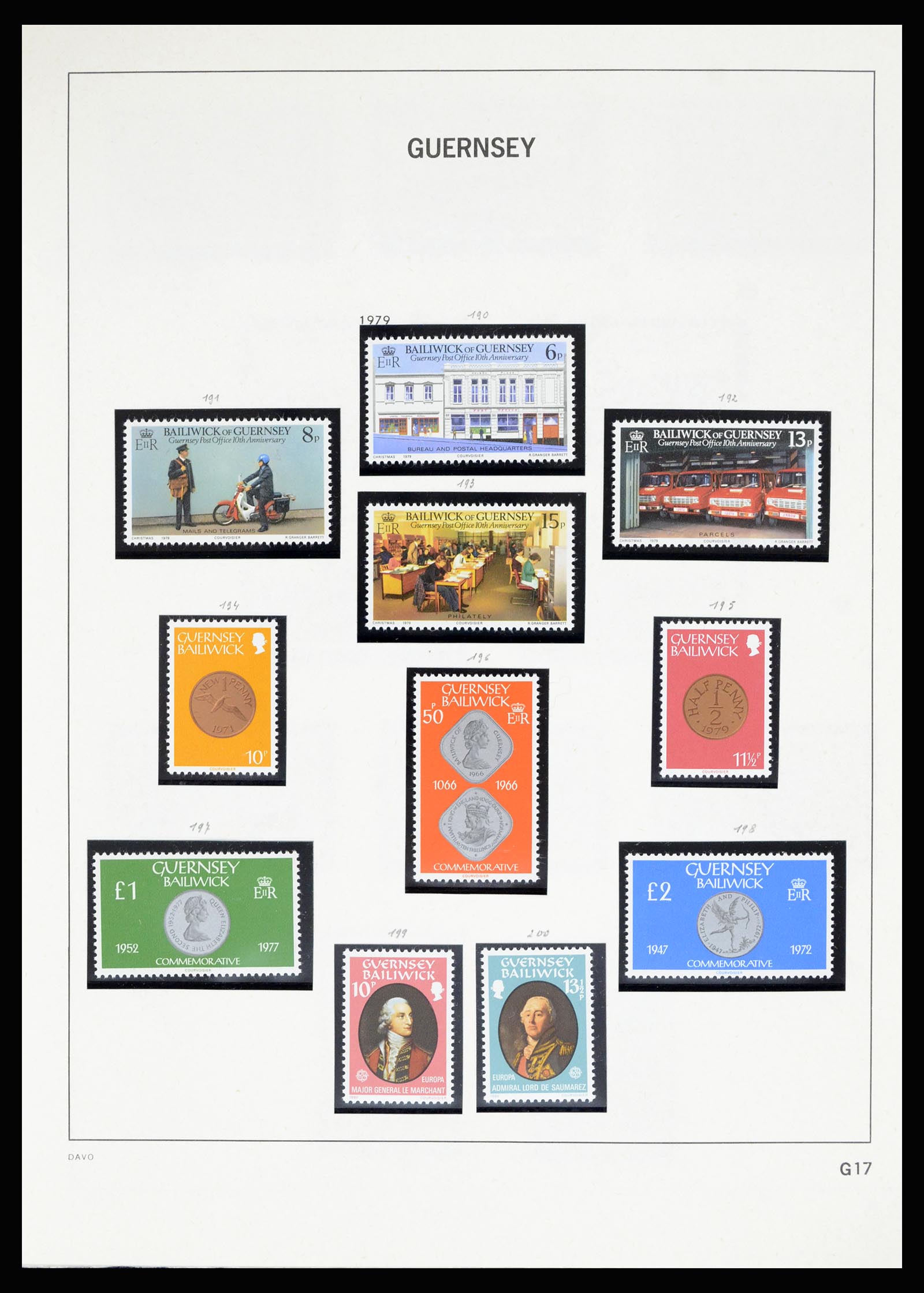 36889 064 - Postzegelverzameling 36889 Ierland en Kanaaleilanden 1922-1980.