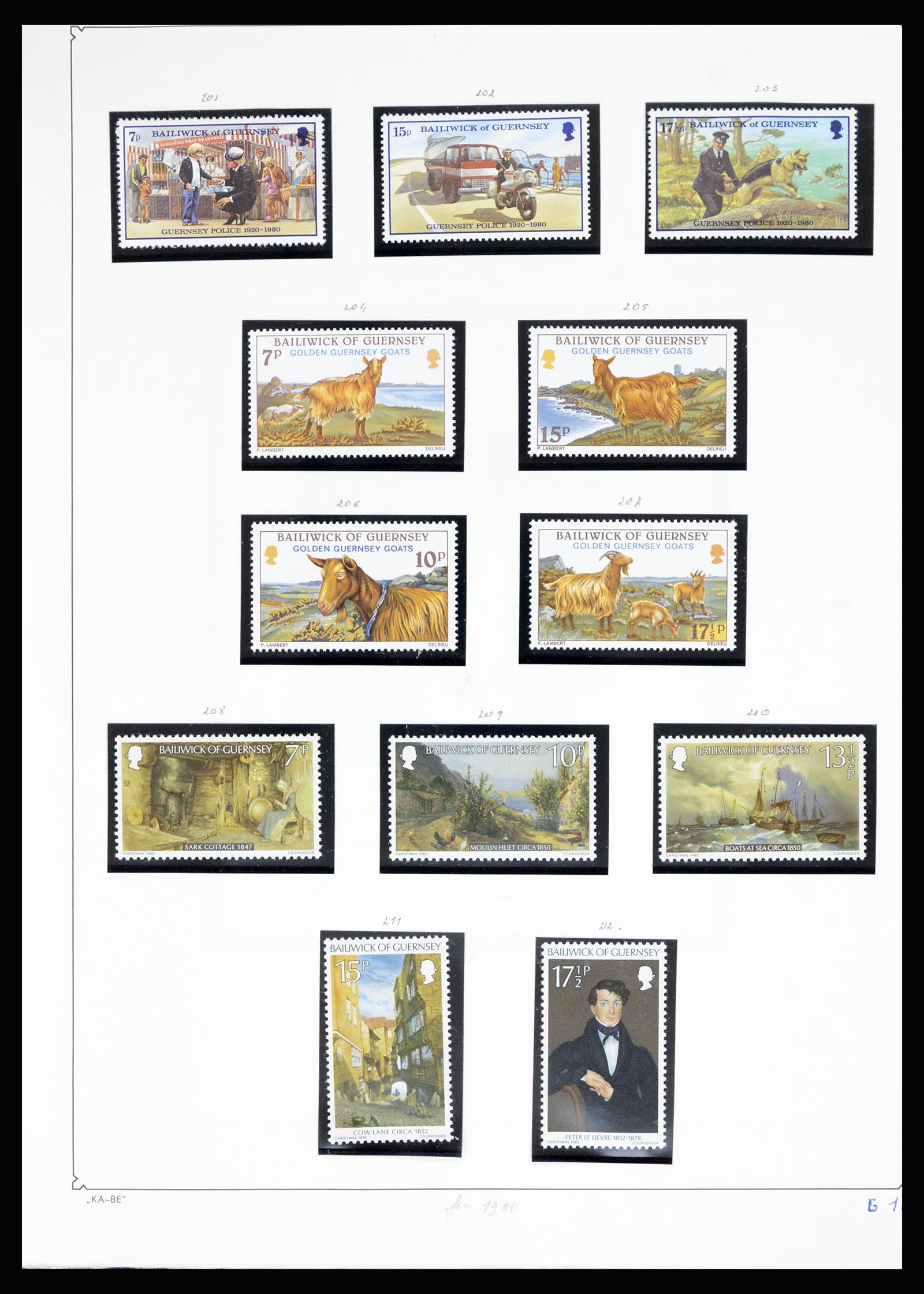 36889 065 - Postzegelverzameling 36889 Ierland en Kanaaleilanden 1922-1980.