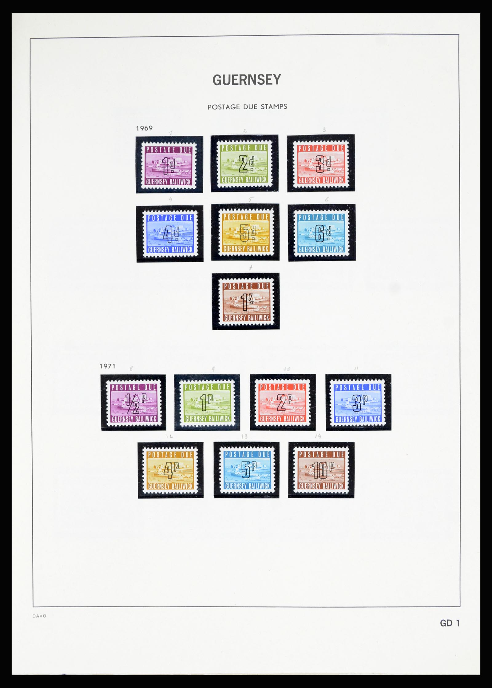 36889 068 - Postzegelverzameling 36889 Ierland en Kanaaleilanden 1922-1980.