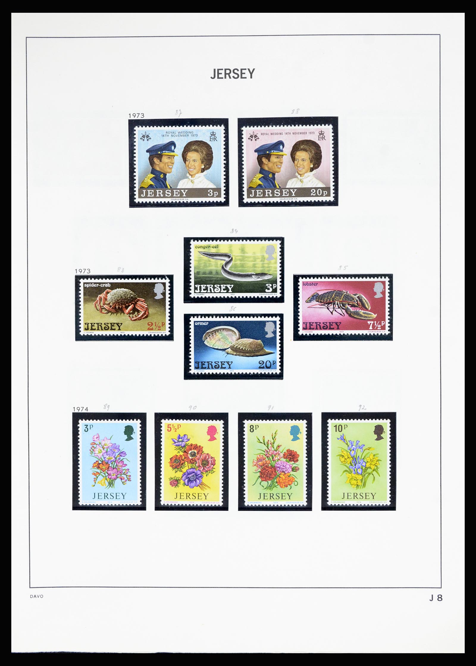 36889 077 - Postzegelverzameling 36889 Ierland en Kanaaleilanden 1922-1980.