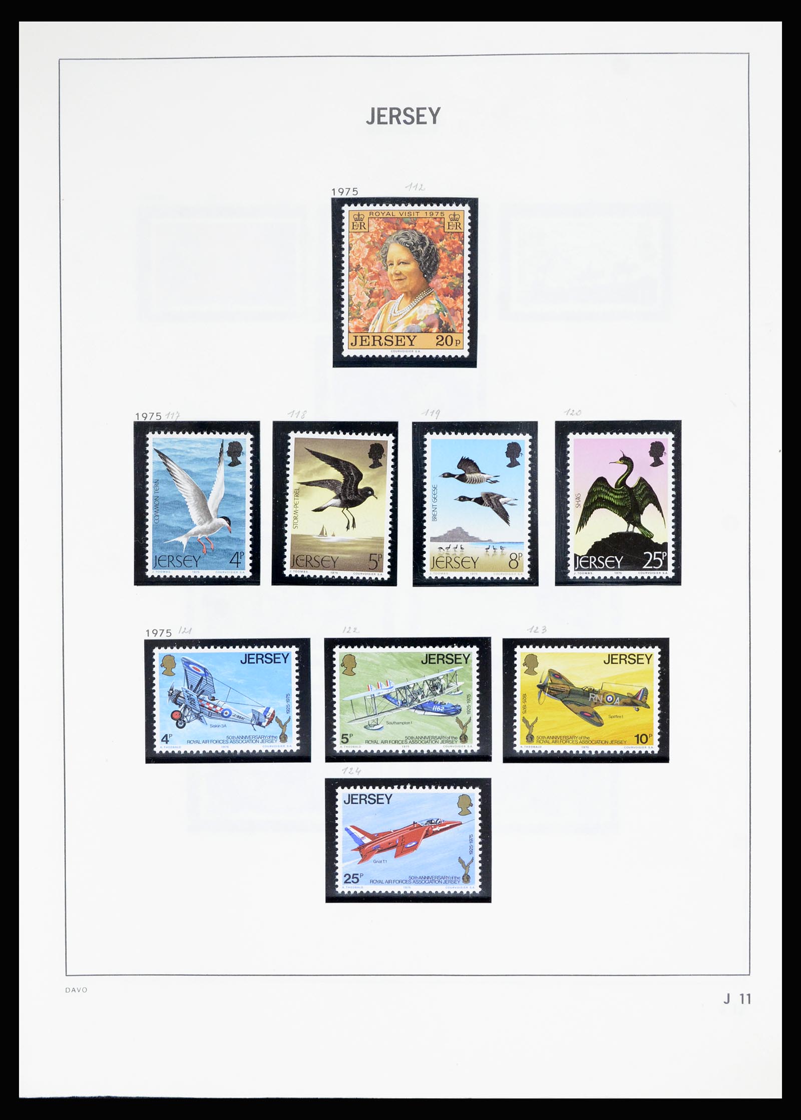36889 080 - Postzegelverzameling 36889 Ierland en Kanaaleilanden 1922-1980.