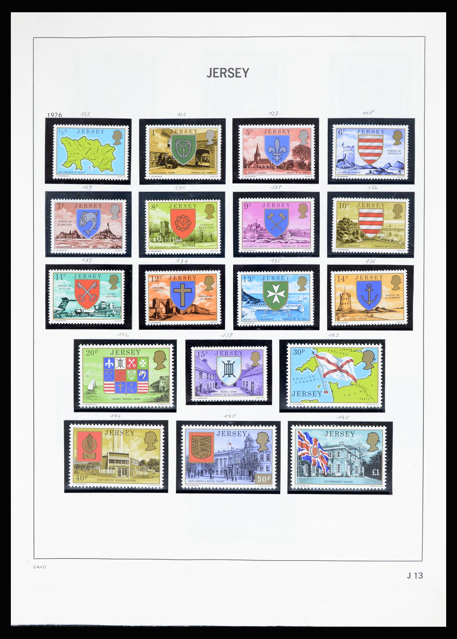 36889 082 - Postzegelverzameling 36889 Ierland en Kanaaleilanden 1922-1980.