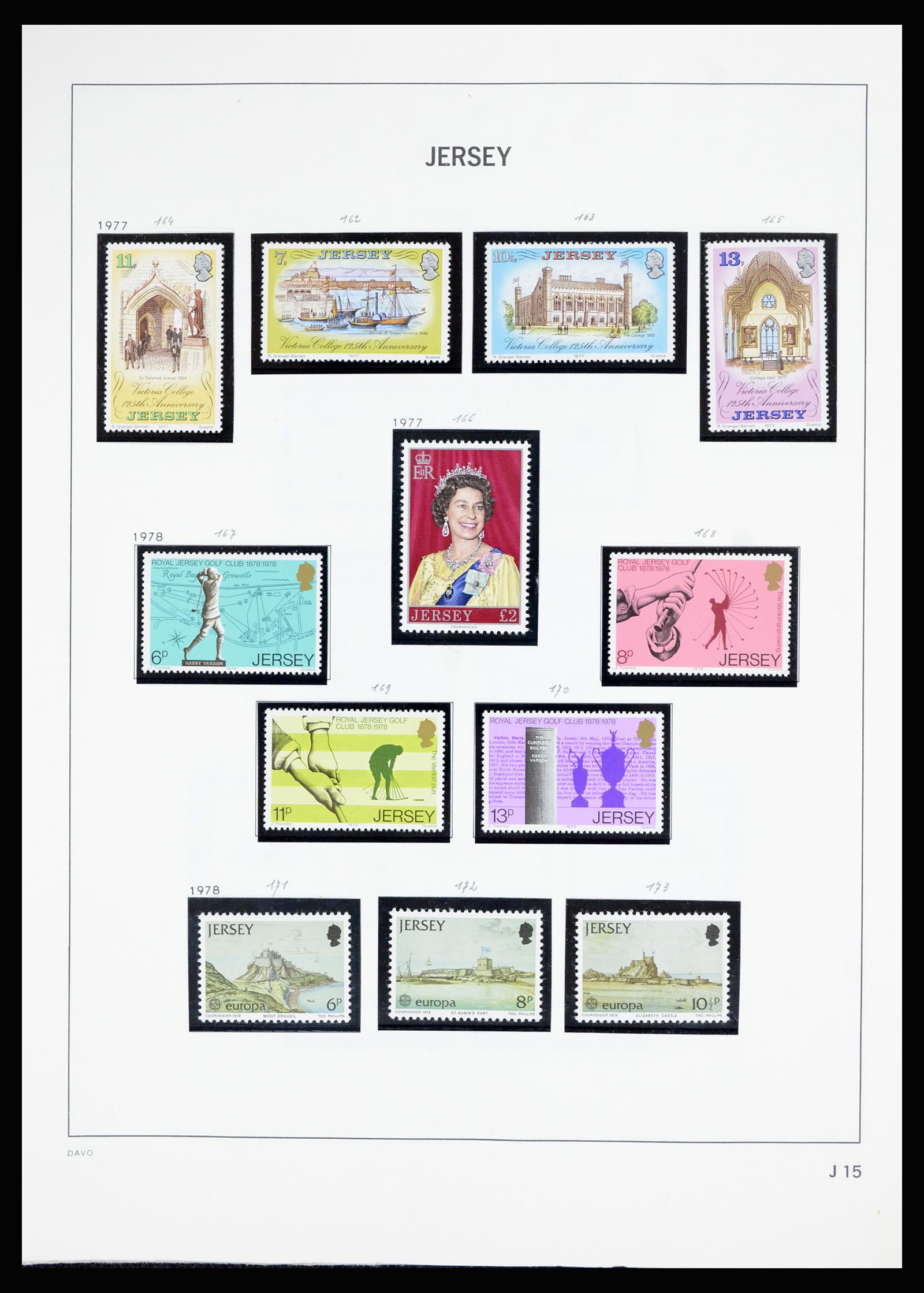 36889 084 - Postzegelverzameling 36889 Ierland en Kanaaleilanden 1922-1980.