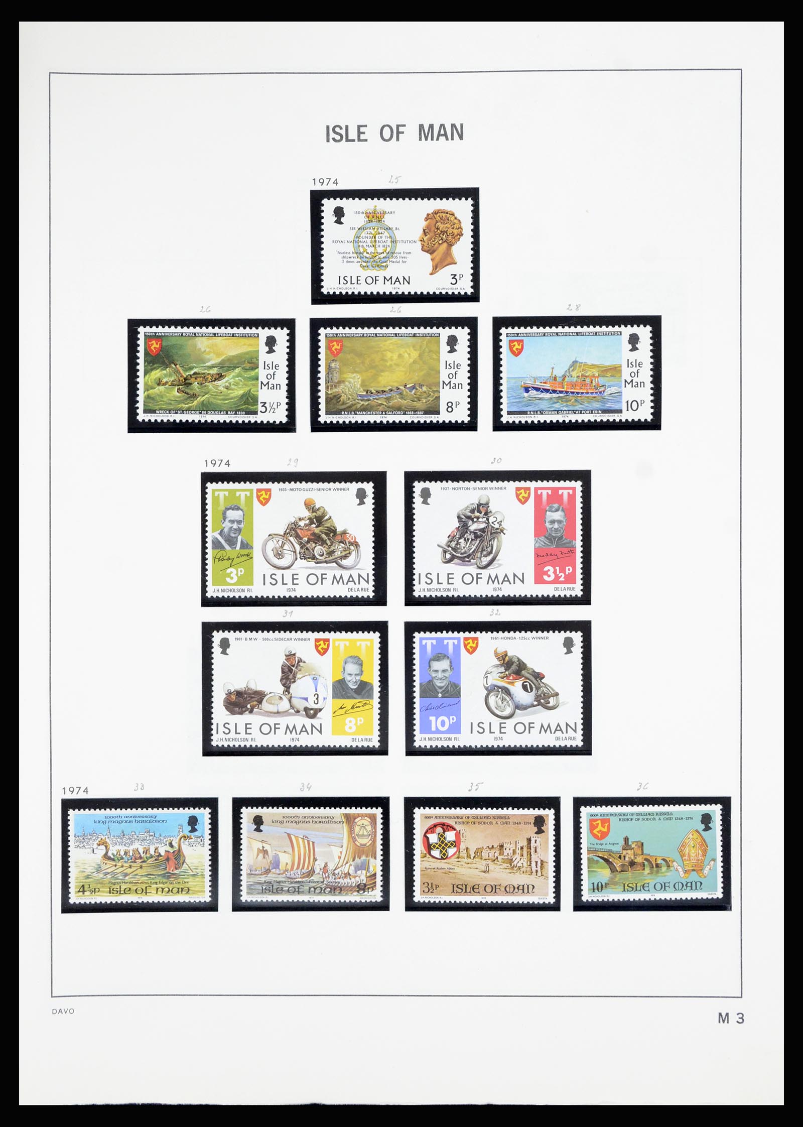 36889 094 - Postzegelverzameling 36889 Ierland en Kanaaleilanden 1922-1980.