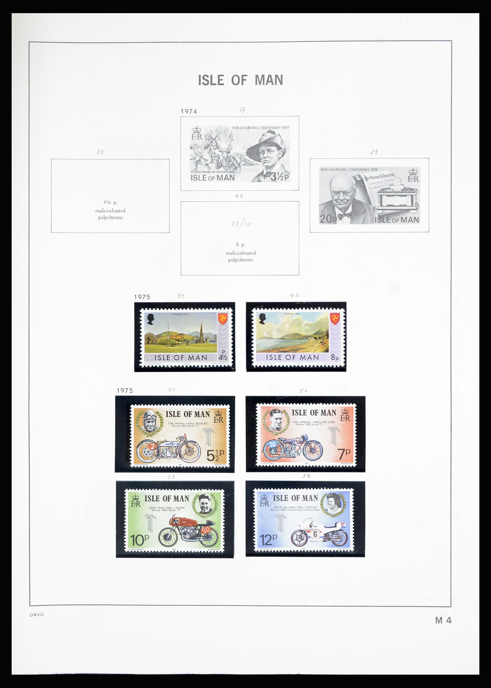 36889 095 - Postzegelverzameling 36889 Ierland en Kanaaleilanden 1922-1980.