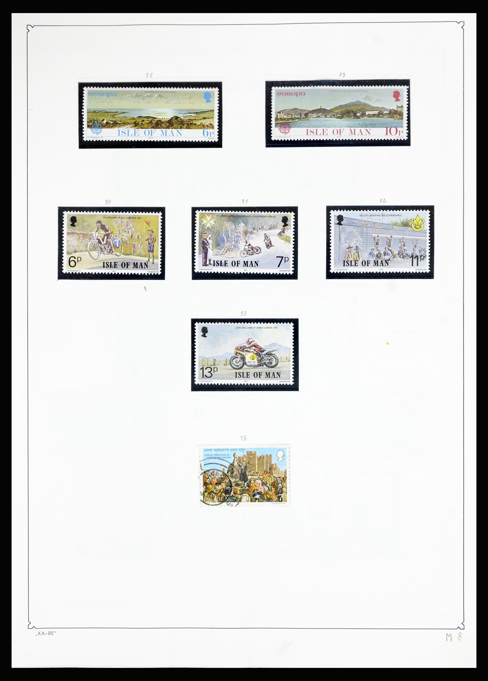 36889 099 - Postzegelverzameling 36889 Ierland en Kanaaleilanden 1922-1980.