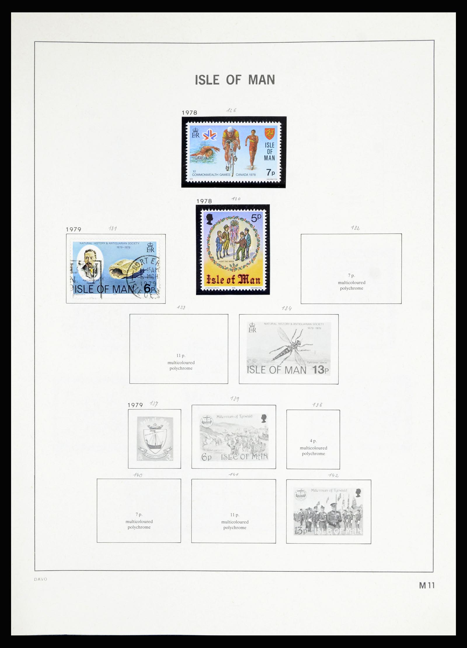 36889 102 - Postzegelverzameling 36889 Ierland en Kanaaleilanden 1922-1980.