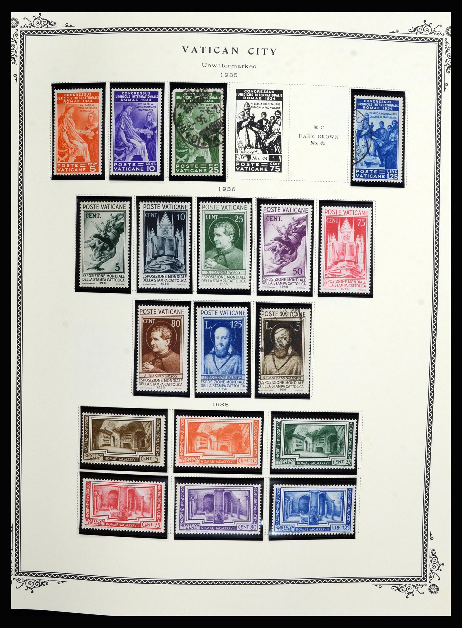 36891 003 - Postzegelverzameling 36891 Vaticaan 1929-1995.